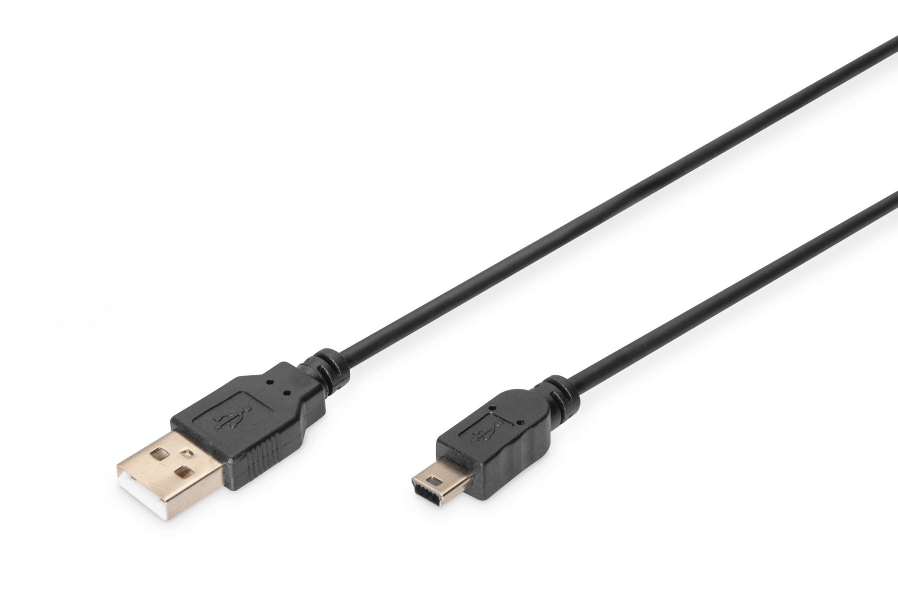 DIGITUS Digitus AK-300130-010-S cavo USB USB 2.0 USB A Mini-USB B Nero - CAVI PER COMPUTER E PERIFERICHE | TecnoCARE.net Sabaudia, Latina, Terracina, San Felice Circeo e Pontinia