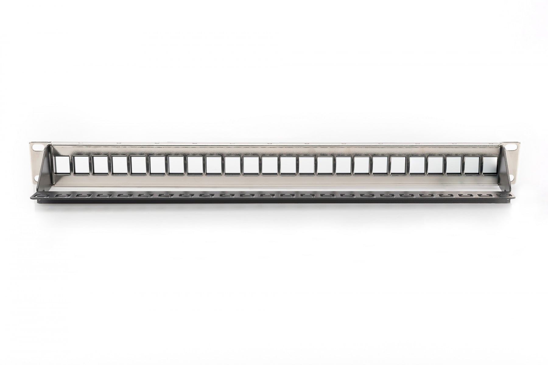 DIGITUS PANNELLO PATCH MODULARE 24 PORTE VUOTO 1U COLORE NERO DIGITUS - ARMADI RACK ACCESSORI | TecnoCARE.net Sabaudia, Latina, Terracina, San Felice Circeo e Pontinia