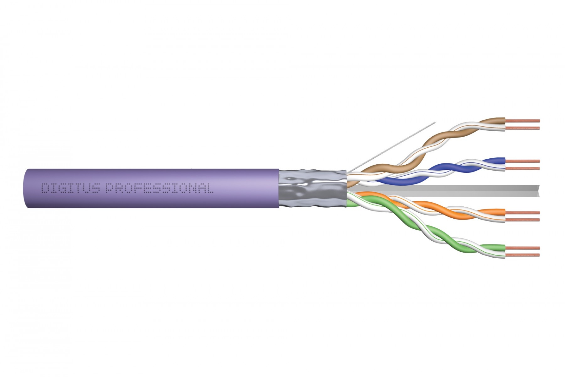 DIGITUS DIGITUS Cavo di installazione a doppino intrecciato Cat 6 F-UTP - 305 m - Cat6 - F/UTP (FTP) - CAVI PER COMPUTER E PERIFERICHE | TecnoCARE.net Sabaudia, Latina, Terracina, San Felice Circeo e Pontinia