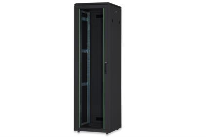 DIGITUS ARMADIO 42 UNITA LINEA PROFESSIONALE (A)2020 X (L)600 X (P)600 MM. COLORE NERO RAL9005  (DN-19 42U 6/6-SW) - ARMADI RACK | TecnoCARE.net Sabaudia, Latina, Terracina, San Felice Circeo e Pontinia