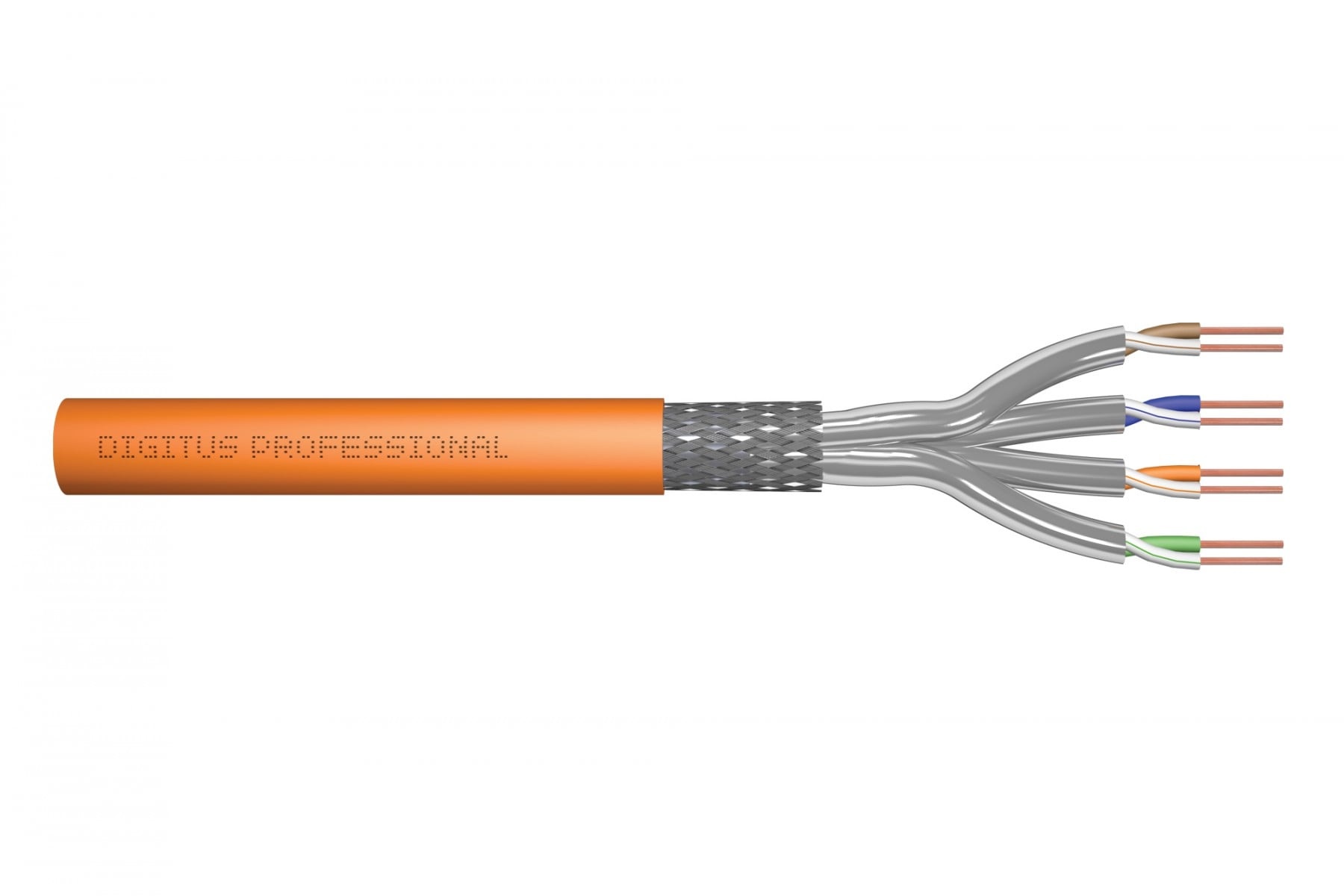 DIGITUS Digitus DK-1743-VH-5 cavo di rete Arancione Cat7 S/FTP (S-STP) - CAVI PER COMPUTER E PERIFERICHE | TecnoCARE.net Sabaudia, Latina, Terracina, San Felice Circeo e Pontinia