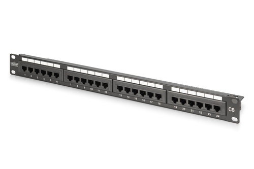 DIGITUS DIGITUS Pannello patch CAT 6, classe E, non schermato - ARMADI RACK ACCESSORI | TecnoCARE.net Sabaudia, Latina, Terracina, San Felice Circeo e Pontinia