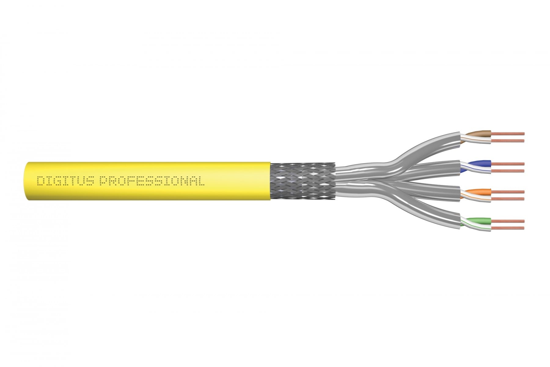 DIGITUS Digitus DK-1743-A-VH-5 cavo di rete Giallo Cat7a S/FTP (S-STP) - CAVI PER COMPUTER E PERIFERICHE | TecnoCARE.net Sabaudia, Latina, Terracina, San Felice Circeo e Pontinia