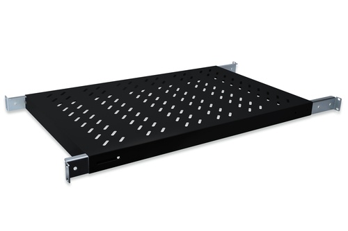 DIGITUS RIPIANO PER ARMADI RACK 19 ESTENSIONE VARIABILE 700-900 MM CON 4 AGGANCI COLORE NERO - ARMADI RACK ACCESSORI | TecnoCARE.net Sabaudia, Latina, Terracina, San Felice Circeo e Pontinia