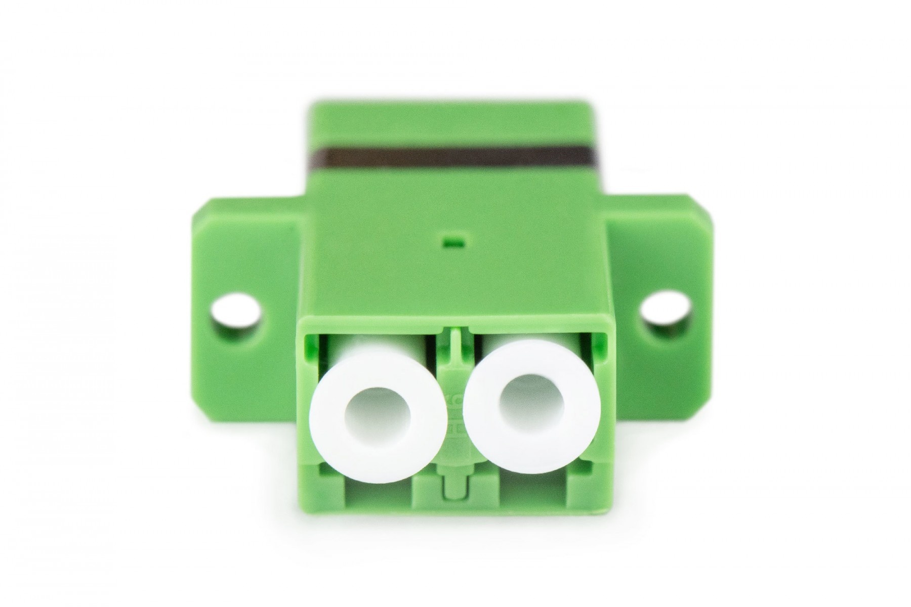 DIGITUS Adattatore in fibra ottica LC APC/LC APC duplex, monomodale OS2, manica in ceramica, verde - CAVI PER COMPUTER E PERIFERICHE | TecnoCARE.net Sabaudia, Latina, Terracina, San Felice Circeo e Pontinia