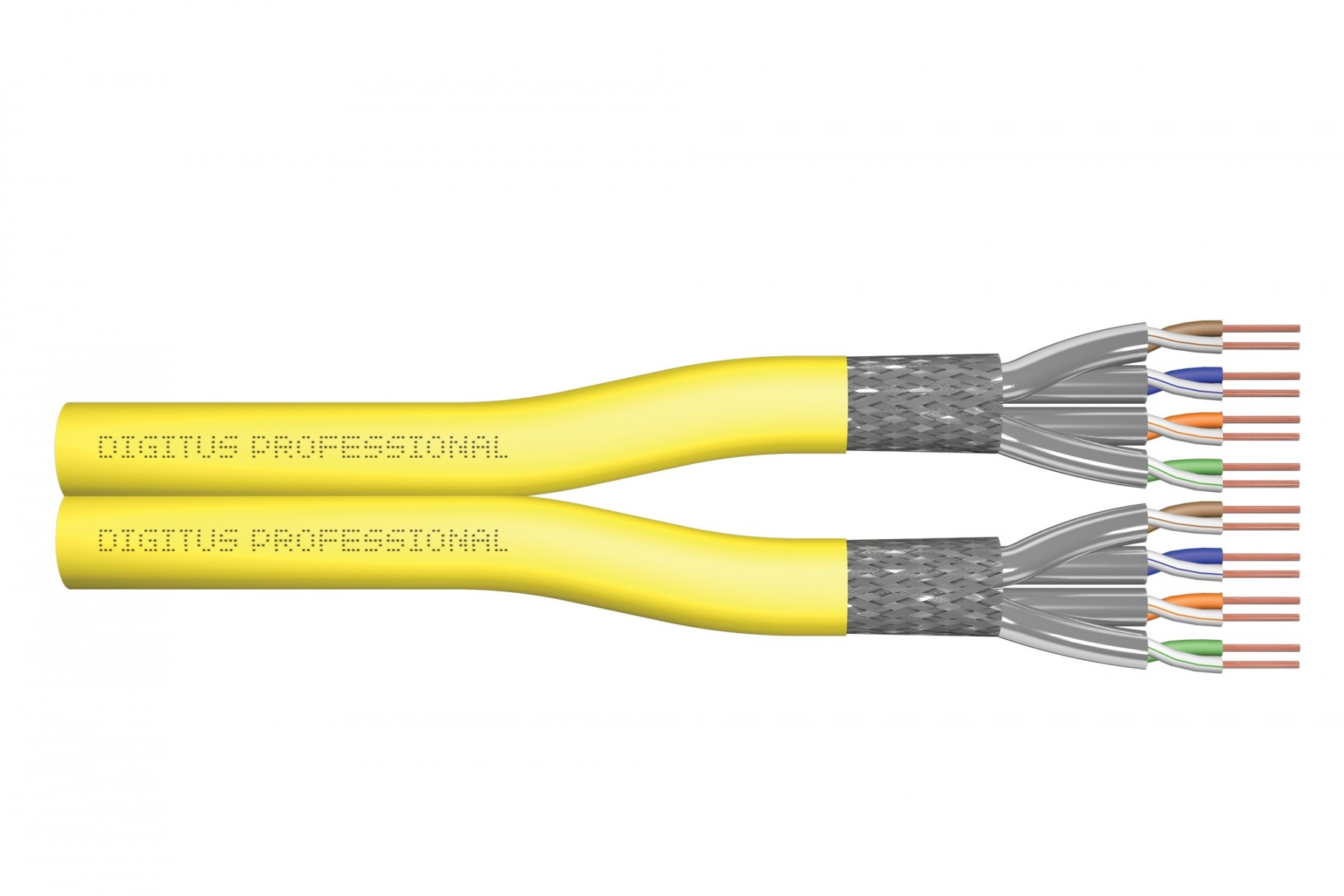 DIGITUS Digitus DK-1743-A-VH-D-5 cavo di rete Giallo 500 m Cat7a S/FTP (S-STP) - CAVI PER COMPUTER E PERIFERICHE | TecnoCARE.net Sabaudia, Latina, Terracina, San Felice Circeo e Pontinia