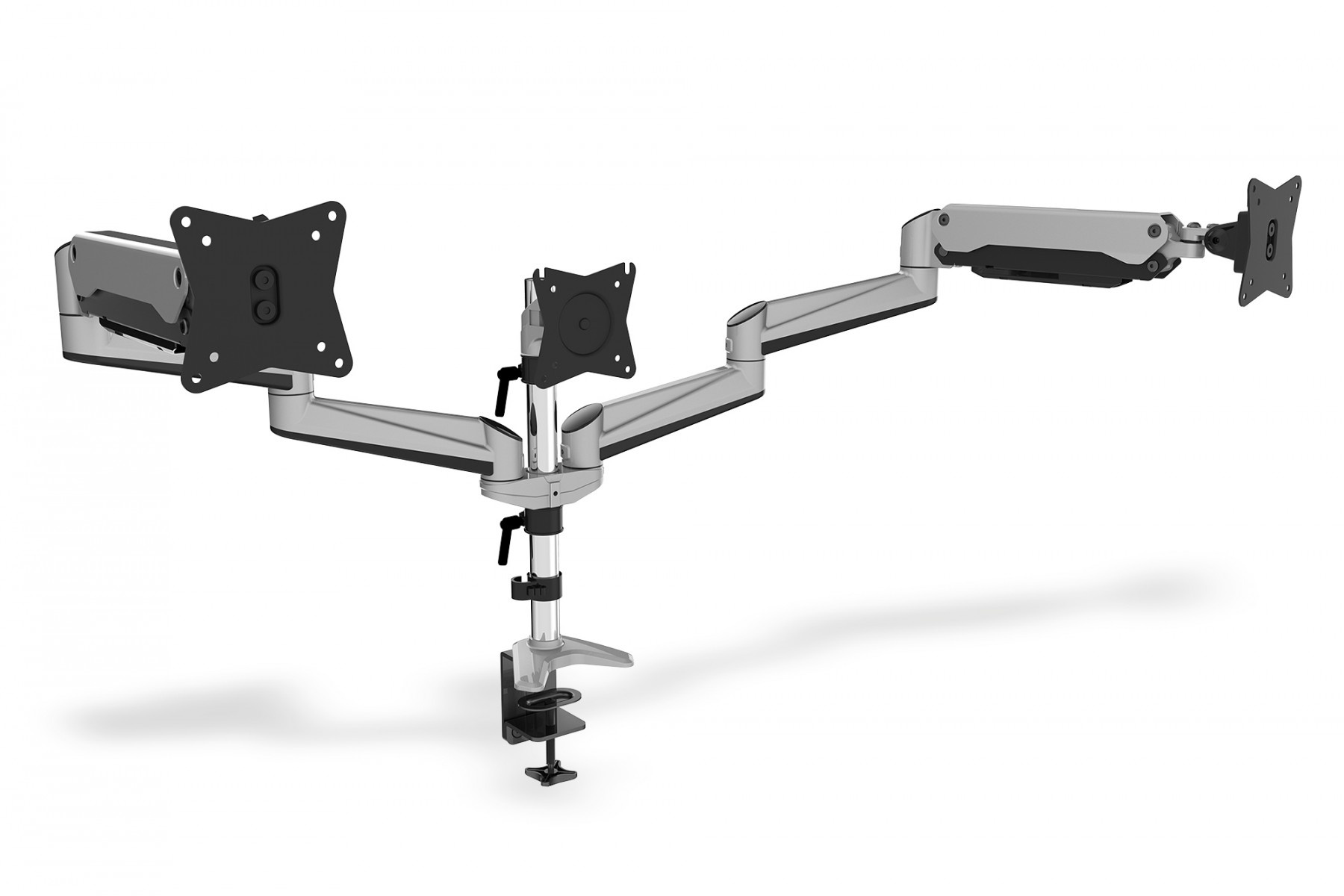 DIGITUS Digitus DA-90363 Supporti a parete per TV 68,6 cm (27") Scrivania Nero, Grigio - MONITOR E ACCESSORI | TecnoCARE.net Sabaudia, Latina, Terracina, San Felice Circeo e Pontinia