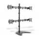 DIGITUS SUPPORTO UNIVERSALE PER 4 MONITOR CON INSTALLAZIONE TRAMITE SUPPORTO/MORSETTO - WALL MOUNT | TecnoCARE.net Sabaudia, Latina, Terracina, San Felice Circeo e Pontinia