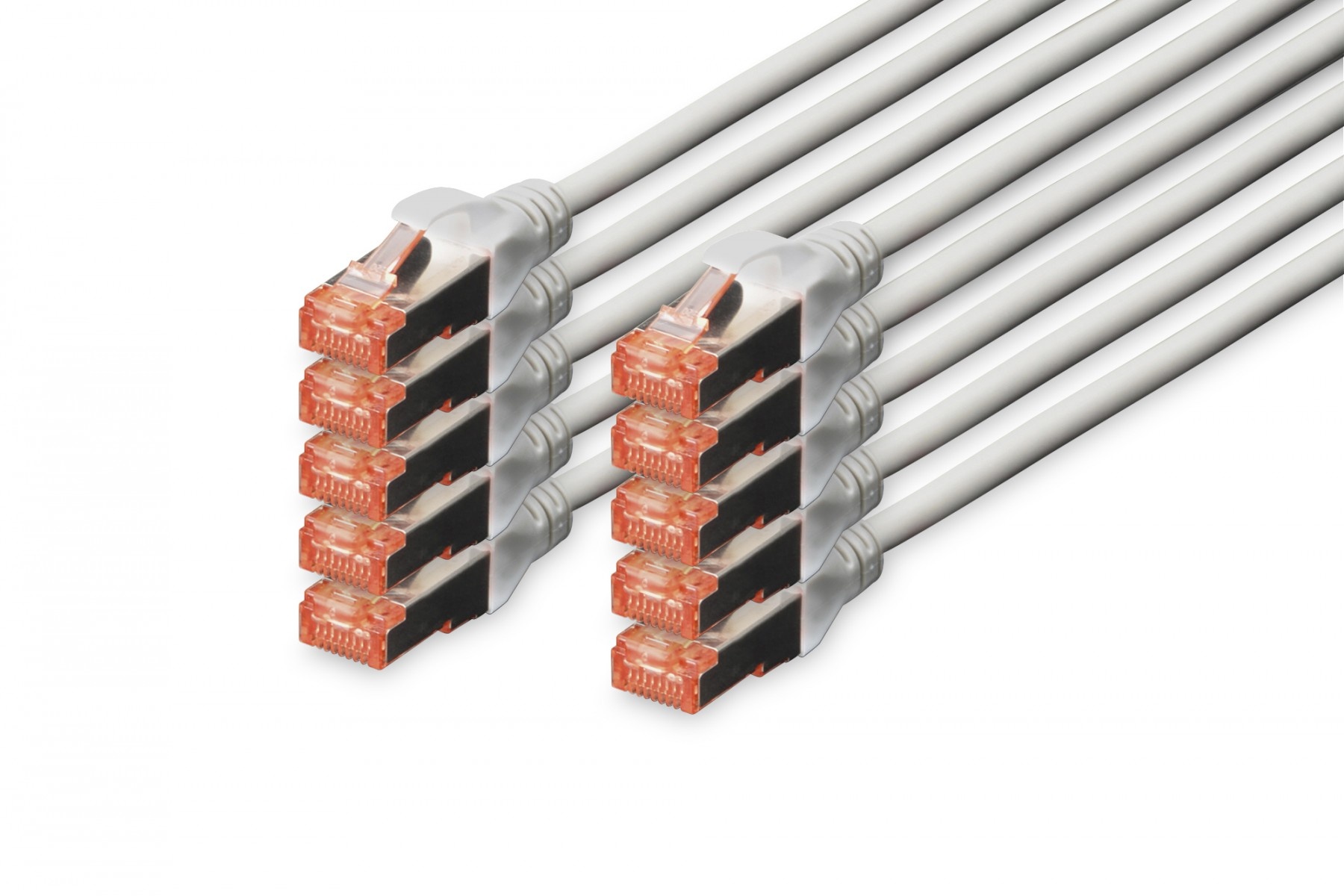 DIGITUS Digitus DK-1644-030-10 cavo di rete Grigio 3 m Cat6 S/FTP (S-STP) - CAVI PER COMPUTER E PERIFERICHE | TecnoCARE.net Sabaudia, Latina, Terracina, San Felice Circeo e Pontinia
