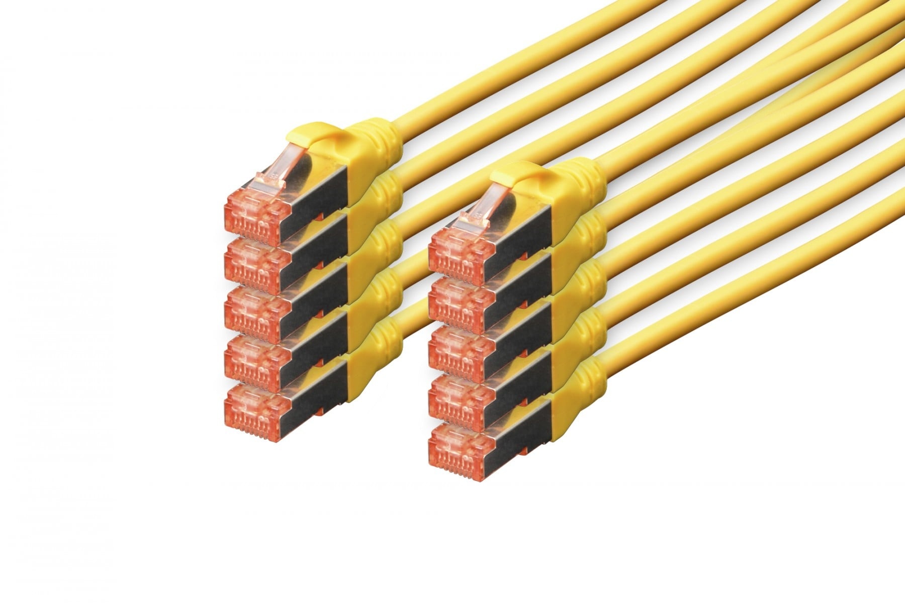 DIGITUS Digitus DK-1644-050-Y-10 cavo di rete Giallo 5 m Cat6 S/FTP (S-STP) - CAVI PER COMPUTER E PERIFERICHE | TecnoCARE.net Sabaudia, Latina, Terracina, San Felice Circeo e Pontinia