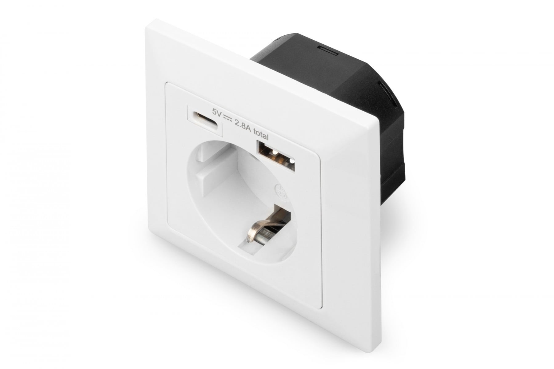DIGITUS Digitus DA-70615 presa energia Bianco - DISPOSITIVI E ACCESSORI DI CABLAGGIO | TecnoCARE.net Sabaudia, Latina, Terracina, San Felice Circeo e Pontinia