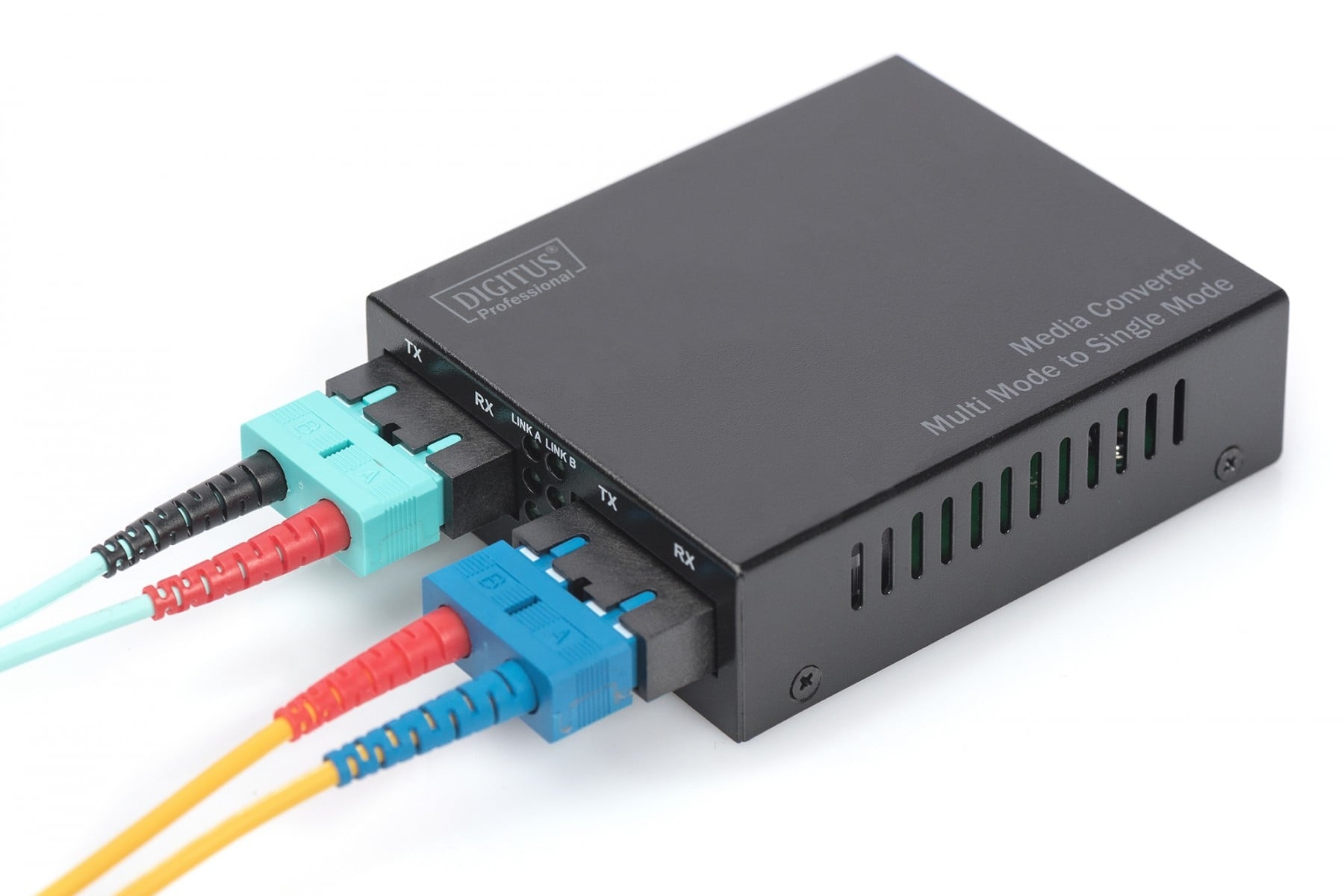 DIGITUS Digitus DN-82124 convertitore multimediale di rete 1000 Mbit/s 1310 nm Modalità singola, Modalità multipla Nero - RETI | TecnoCARE.net Sabaudia, Latina, Terracina, San Felice Circeo e Pontinia