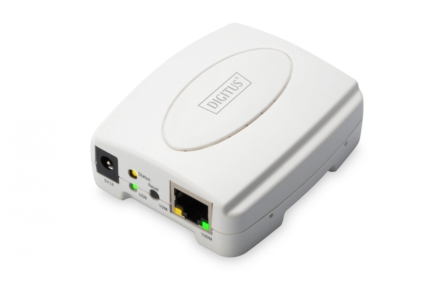 DIGITUS Digitus DN-13003-2 server di stampa LAN Ethernet Bianco - STAMPANTI E SCANNER | TecnoCARE.net Sabaudia, Latina, Terracina, San Felice Circeo e Pontinia