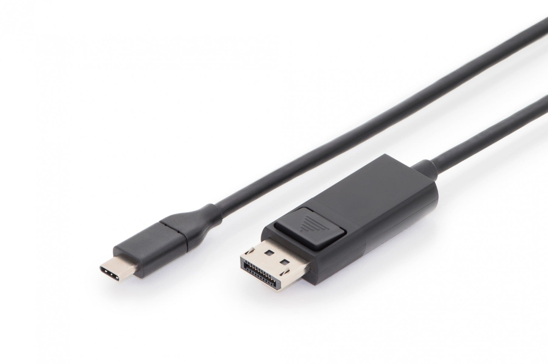 DIGITUS Digitus AK-300333-020-S cavo e adattatore video 2 m USB tipo-C DisplayPort Nero - CAVI PER COMPUTER E PERIFERICHE | TecnoCARE.net Sabaudia, Latina, Terracina, San Felice Circeo e Pontinia