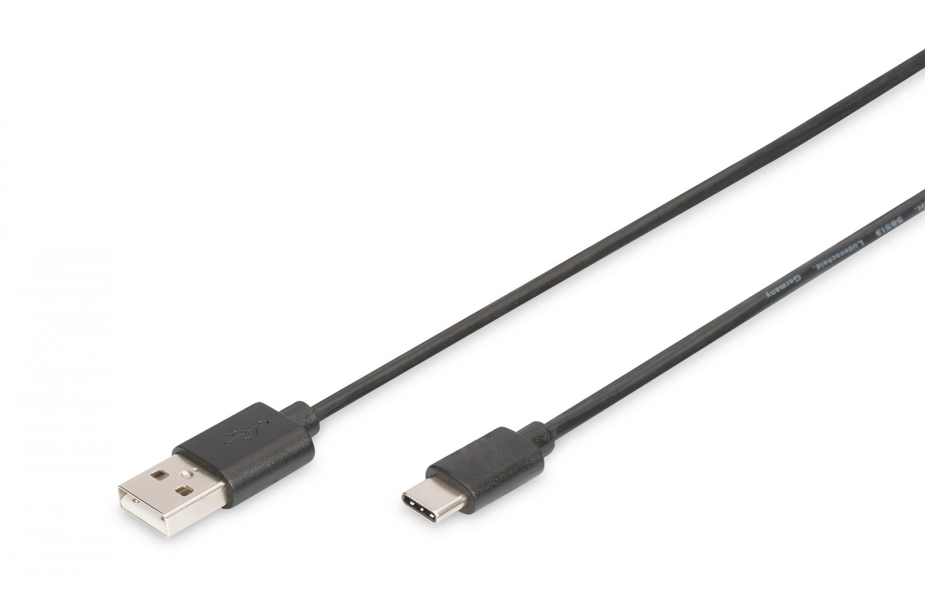 DIGITUS Digitus AK-300154-010-S cavo USB USB 2.0 1 m 2 x USB A USB C 0,48 Gbit/s Nero - CAVI PER COMPUTER E PERIFERICHE | TecnoCARE.net Sabaudia, Latina, Terracina, San Felice Circeo e Pontinia
