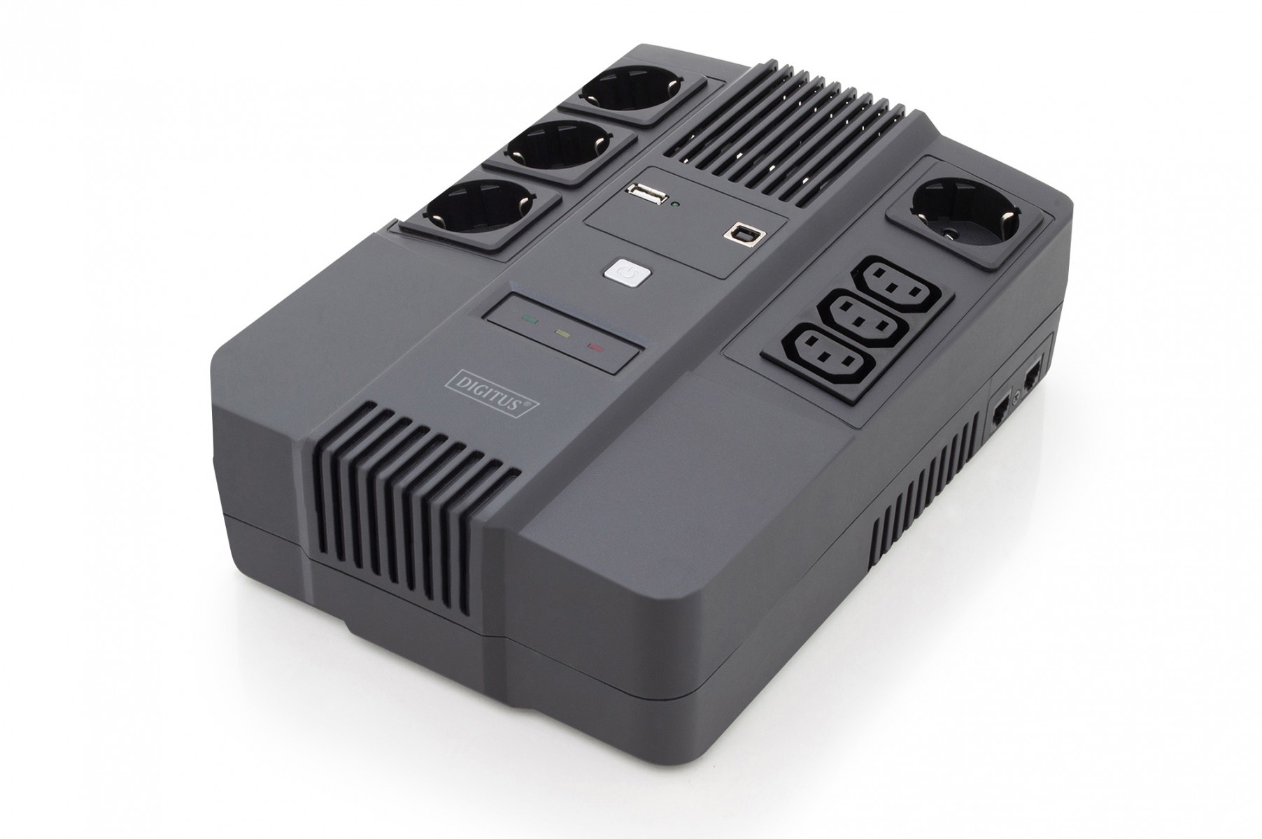 DIGITUS Digitus DN-170110 gruppo di continuità (UPS) A linea interattiva 0,6 kVA 7 presa(e) AC - BATTERIE E ALIMENTATORI | TecnoCARE.net Sabaudia, Latina, Terracina, San Felice Circeo e Pontinia