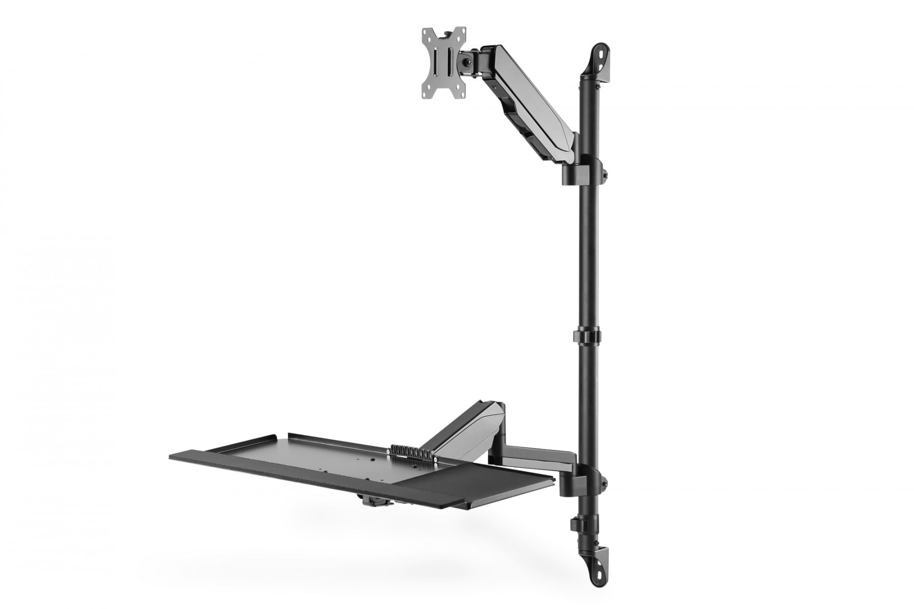 DIGITUS Digitus DA-90372 Supporti a parete per TV 81,3 cm (32") Scrivania Nero - MONITOR E ACCESSORI | TecnoCARE.net Sabaudia, Latina, Terracina, San Felice Circeo e Pontinia