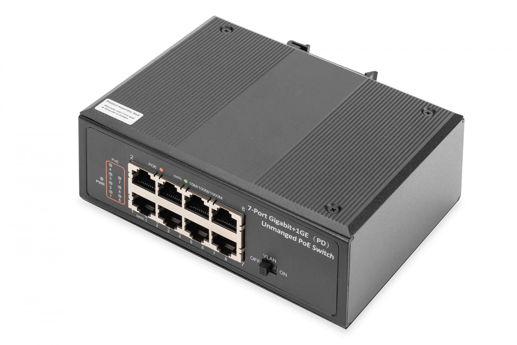 DIGITUS Digitus DN-651113 switch di rete Gigabit Ethernet (10/100/1000) Supporto Power over Ethernet (PoE) Nero - RETI | TecnoCARE.net Sabaudia, Latina, Terracina, San Felice Circeo e Pontinia