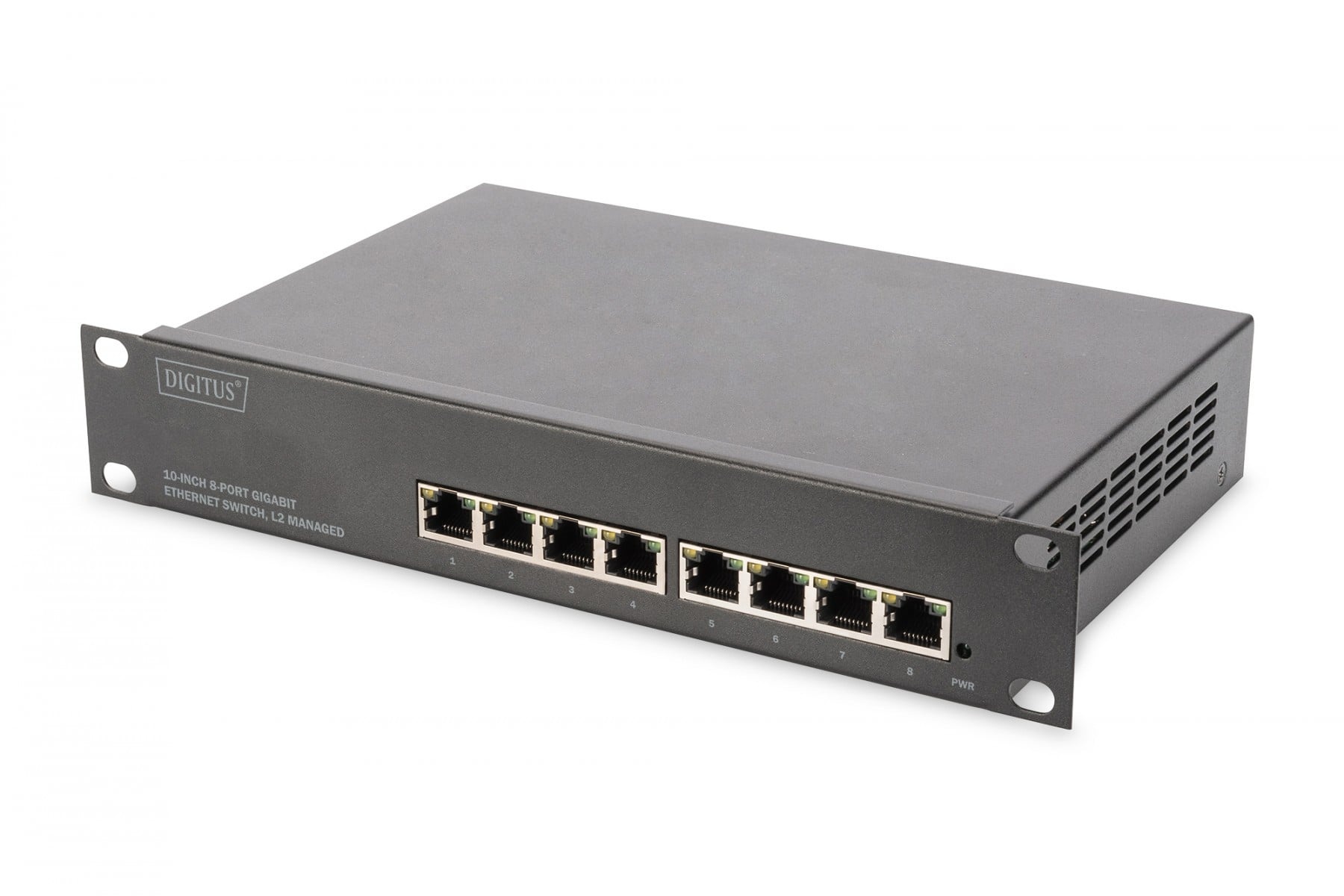 DIGITUS Digitus DN-80117 switch di rete L2+ Gigabit Ethernet (10/100/1000) Nero - RETI | TecnoCARE.net Sabaudia, Latina, Terracina, San Felice Circeo e Pontinia