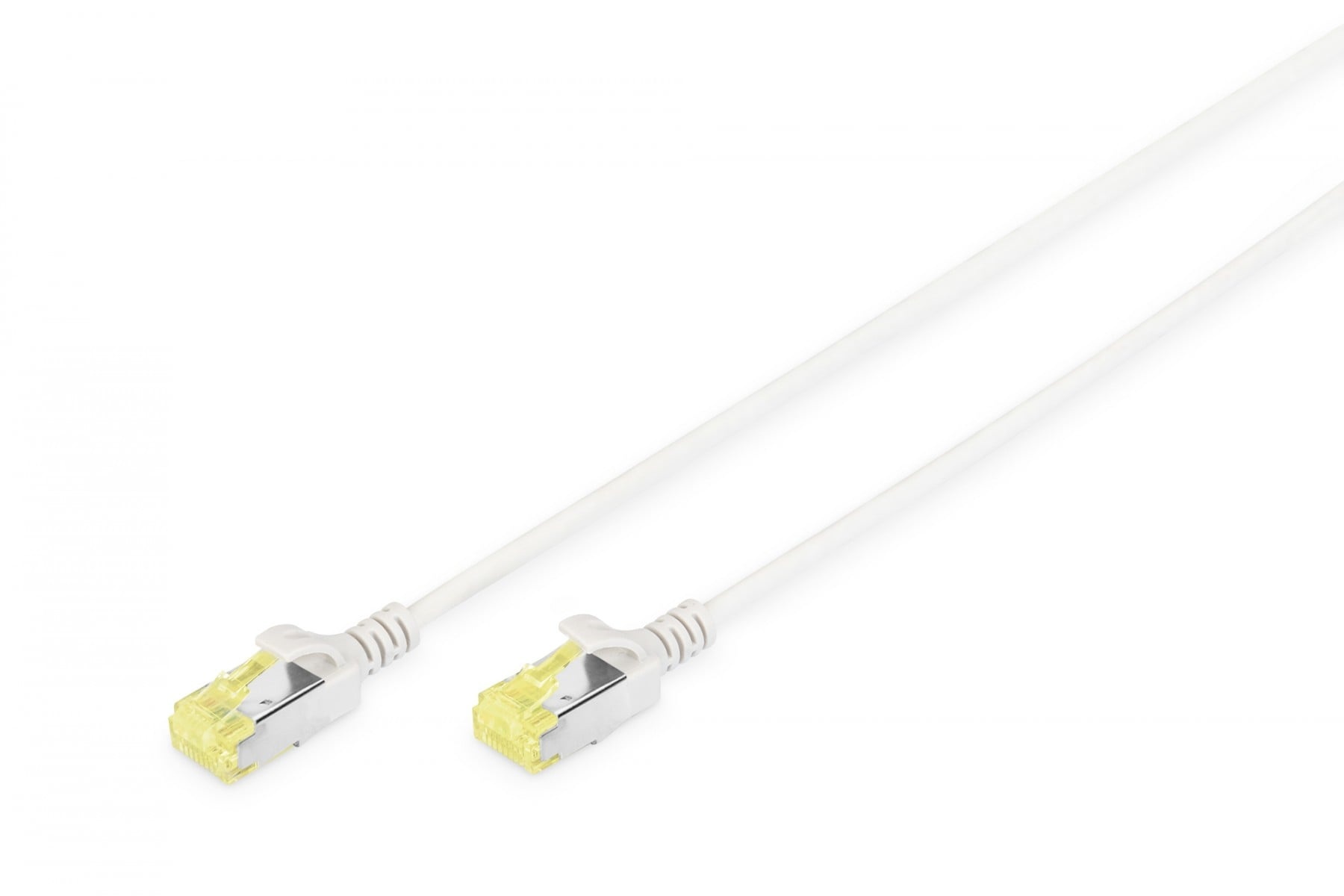 DIGITUS Cavo patch cord slim RJ45-RJ45, Cat. 6A, U/FTP, AWG 28/7, LSOH, 1 m, grigio - CAVI PER COMPUTER E PERIFERICHE | TecnoCARE.net Sabaudia, Latina, Terracina, San Felice Circeo e Pontinia