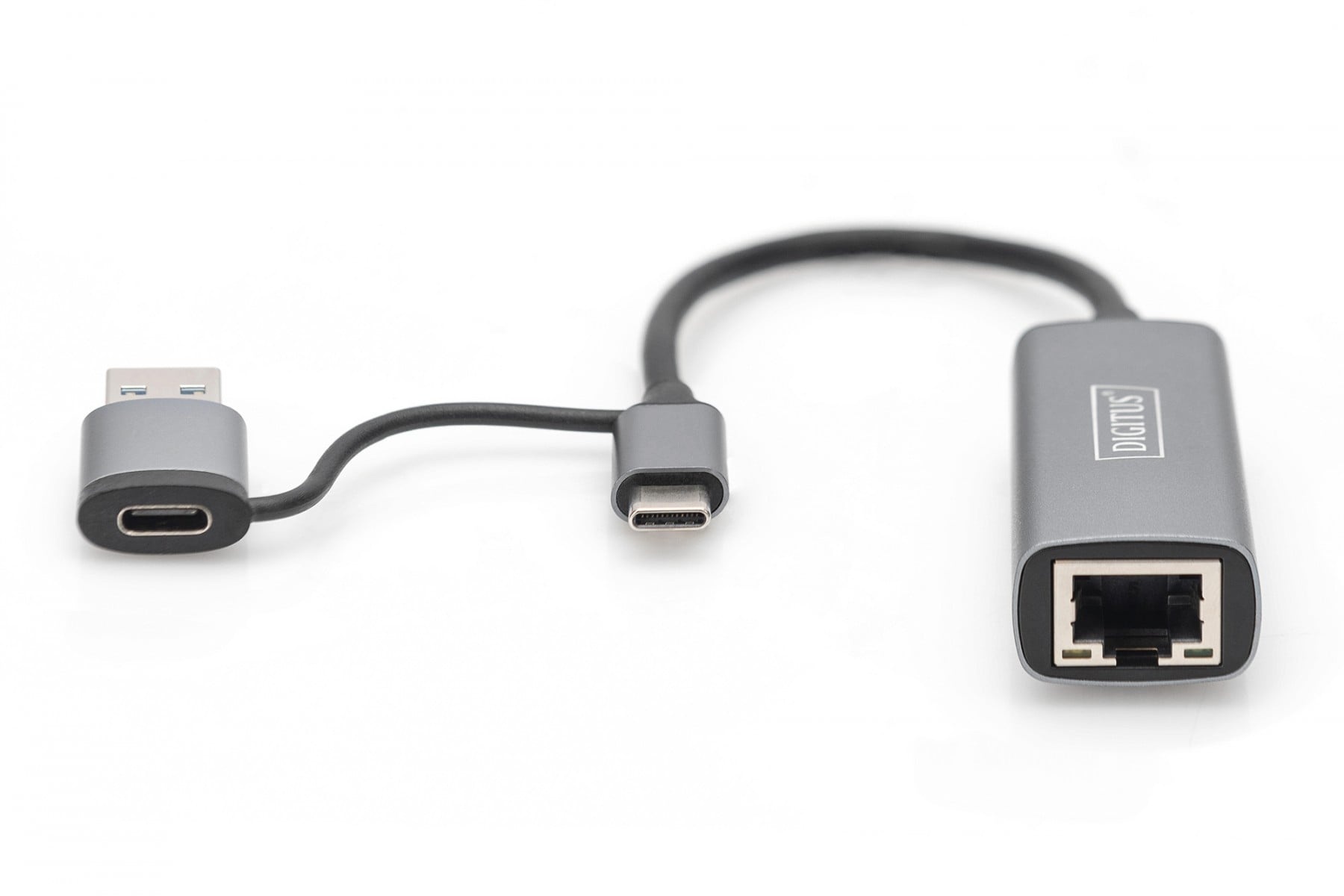 DIGITUS Digitus DN-3028 adattatore per inversione del genere dei cavi USB-C USB 3.1 RJ-45 Grigio - CAVI PER COMPUTER E PERIFERICHE | TecnoCARE.net Sabaudia, Latina, Terracina, San Felice Circeo e Pontinia