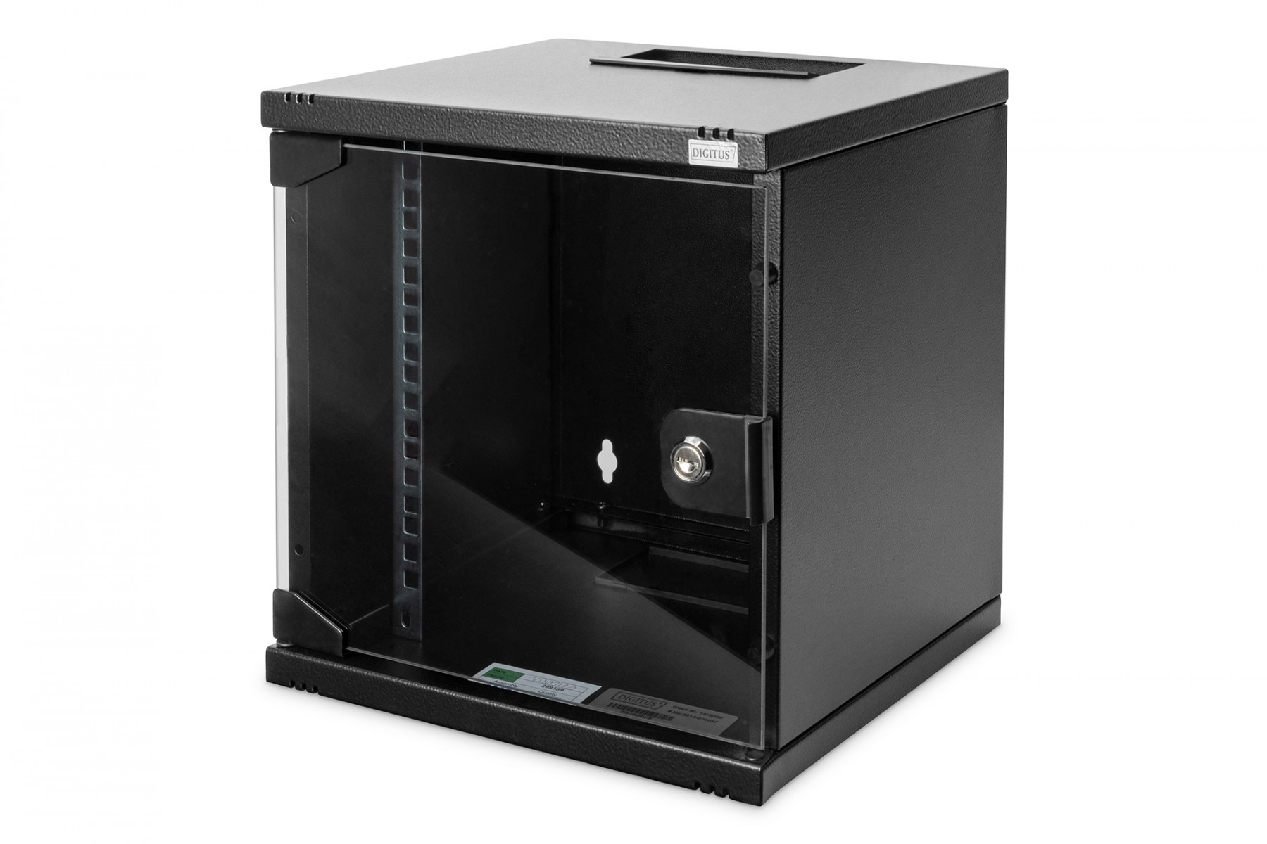 DIGITUS Digitus DN-10-SET-1-B rack 6U Da parete Nero - COMPONENTI | TecnoCARE.net Sabaudia, Latina, Terracina, San Felice Circeo e Pontinia