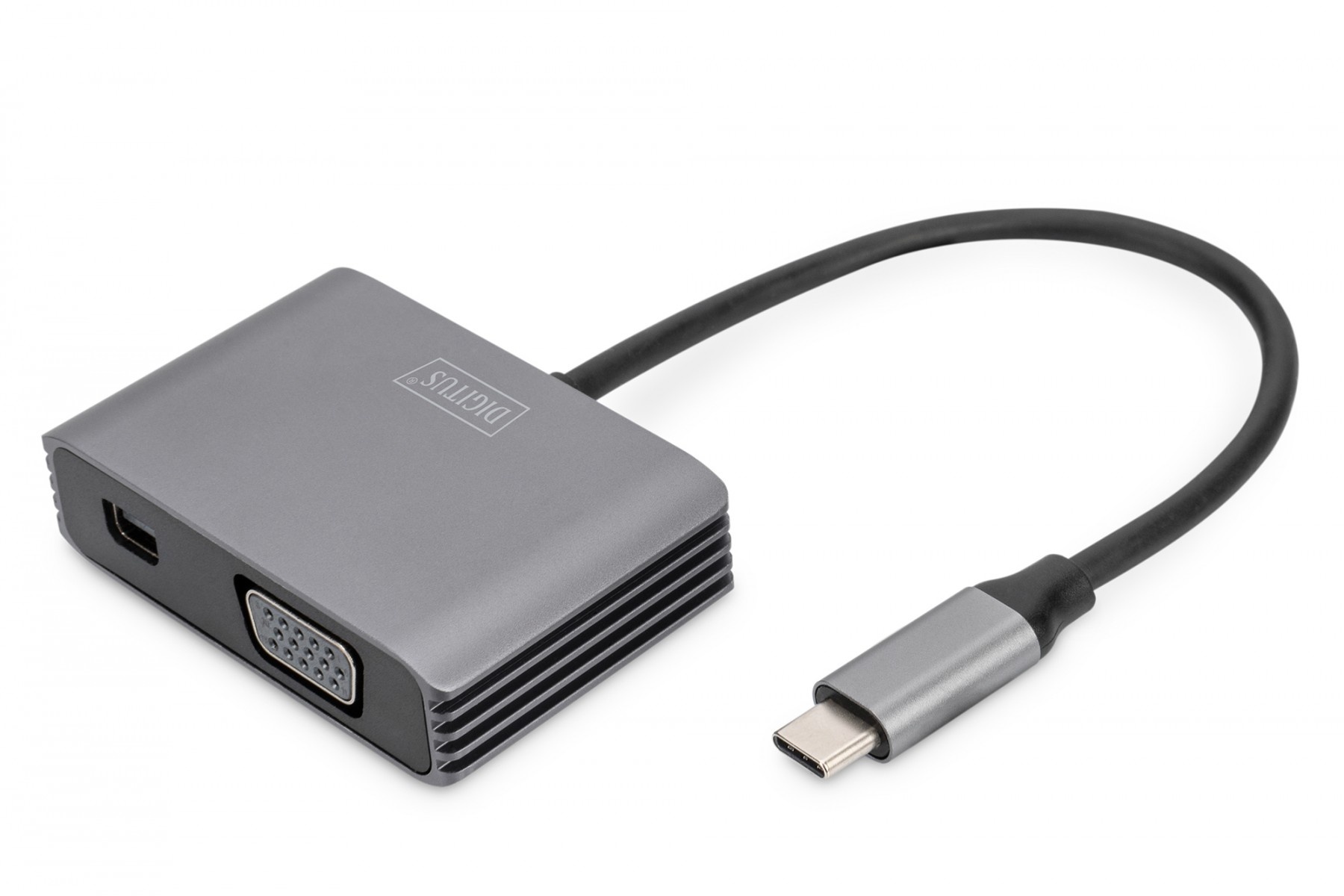 DIGITUS Digitus DA-70825 adattatore grafico USB 4096 x 2160 Pixel Grigio - CAVI PER COMPUTER E PERIFERICHE | TecnoCARE.net Sabaudia, Latina, Terracina, San Felice Circeo e Pontinia