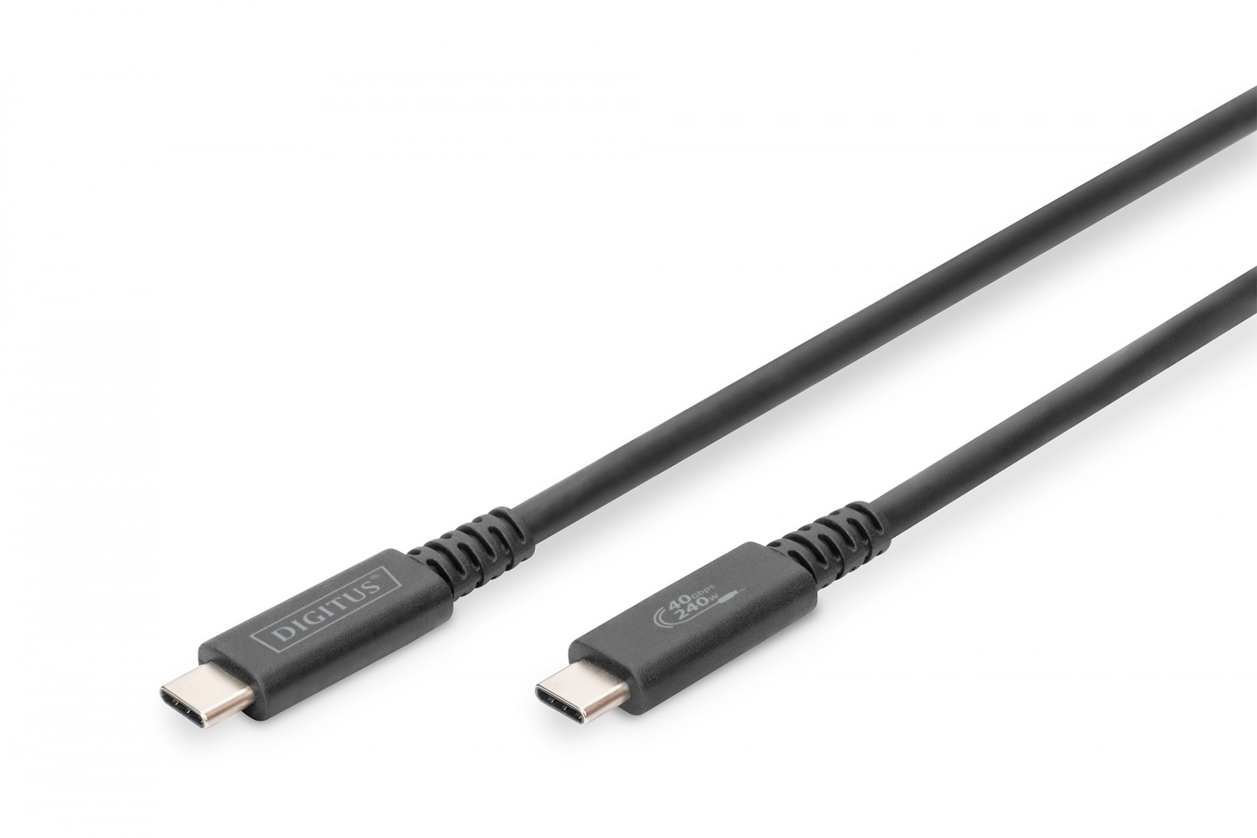 DIGITUS Digitus AK-300343-008-S cavo USB USB4 Gen 2x2 USB C 40 Gbit/s 100 W Nero - CAVI PER COMPUTER E PERIFERICHE | TecnoCARE.net Sabaudia, Latina, Terracina, San Felice Circeo e Pontinia