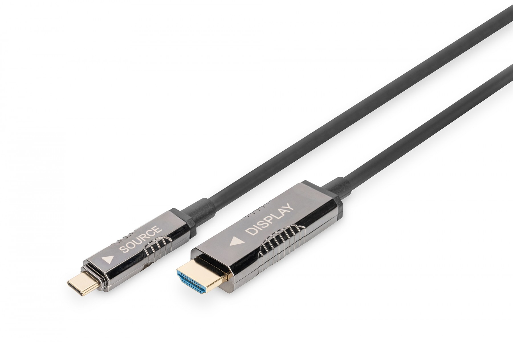 DIGITUS Digitus AK-330150-200-S cavo e adattatore video USB tipo-C Nero - CAVI PER COMPUTER E PERIFERICHE | TecnoCARE.net Sabaudia, Latina, Terracina, San Felice Circeo e Pontinia