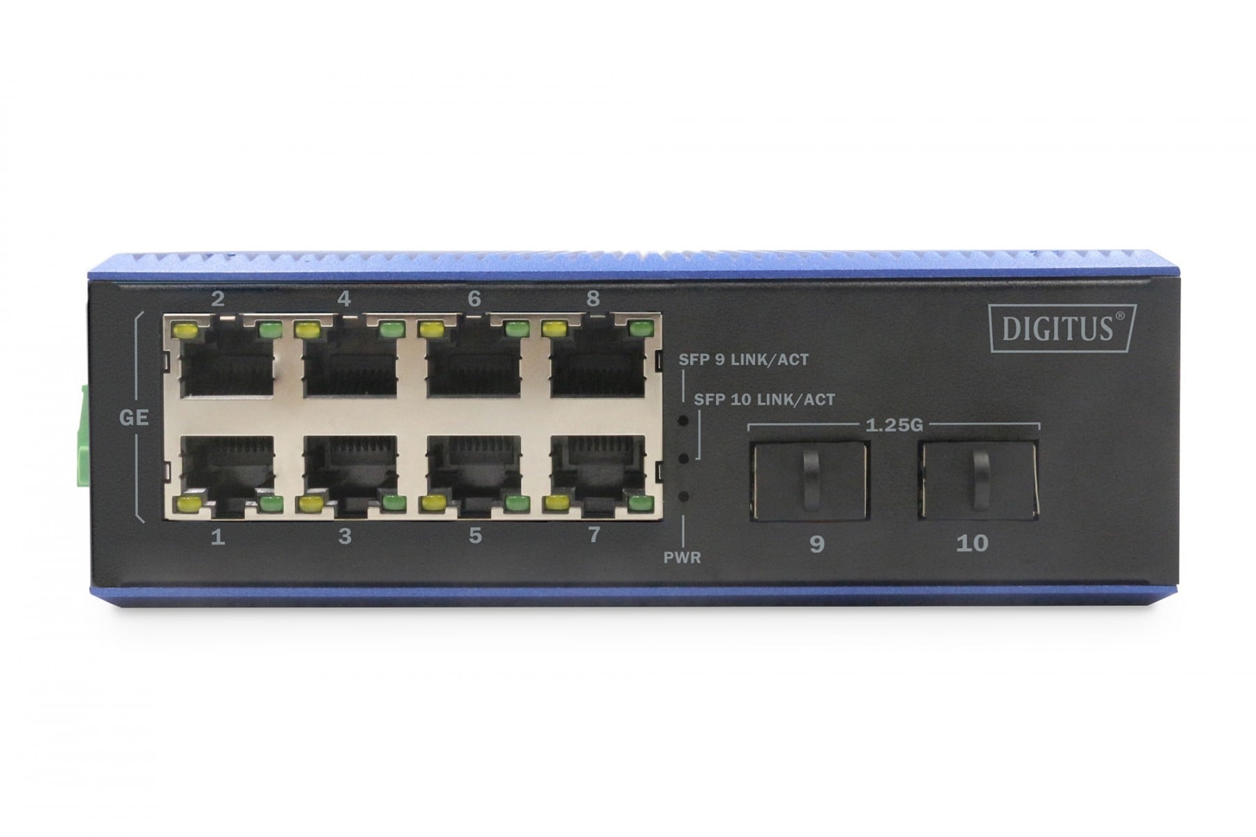 DIGITUS Digitus DN-651150 switch di rete Non gestito Gigabit Ethernet (10/100/1000) Nero, Blu - RETI | TecnoCARE.net Sabaudia, Latina, Terracina, San Felice Circeo e Pontinia
