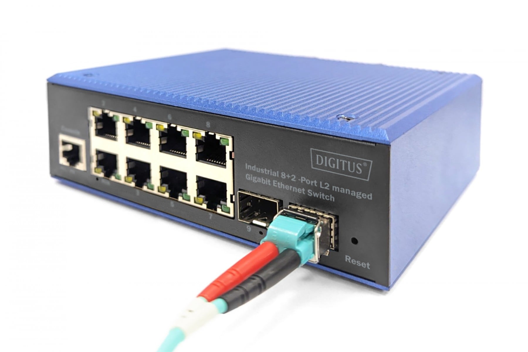 DIGITUS Digitus DN-651156 switch di rete Gigabit Ethernet (10/100/1000) Nero, Blu - RETI | TecnoCARE.net Sabaudia, Latina, Terracina, San Felice Circeo e Pontinia