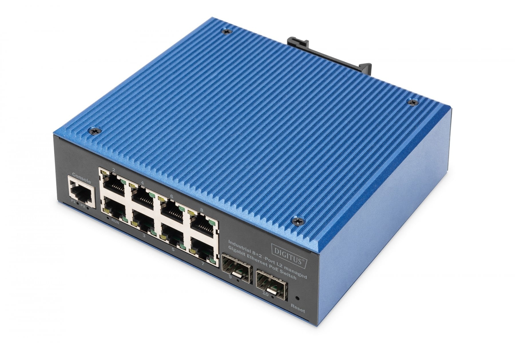 DIGITUS Digitus DN-651157 switch di rete Gestito Gigabit Ethernet (10/100/1000) Nero, Blu - RETI | TecnoCARE.net Sabaudia, Latina, Terracina, San Felice Circeo e Pontinia