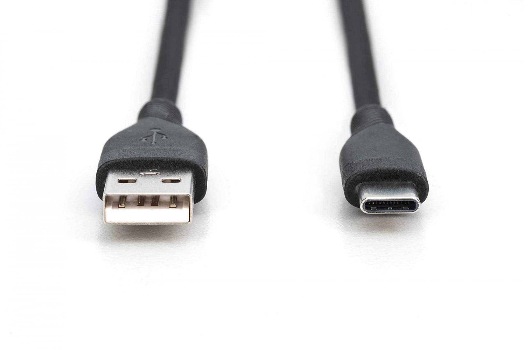 DIGITUS Cavo di alimentazione in silicone USB-A - USB-C, USB 2.0 60W, 2m nero - CAVI PER COMPUTER E PERIFERICHE | TecnoCARE.net Sabaudia, Latina, Terracina, San Felice Circeo e Pontinia
