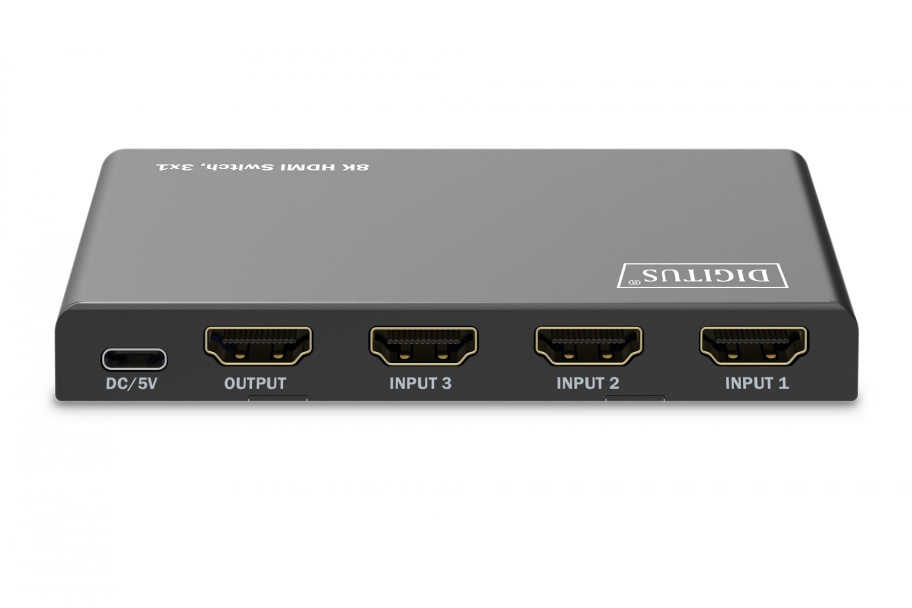 DIGITUS Switch HDMI 3x1, 8K/60Hz (4:4:4) con HDR, 48 Gbps, HDCP 2.3 - ELABORAZIONI E DISTRIBUZIONI DEL SEGNALE | TecnoCARE.net Sabaudia, Latina, Terracina, San Felice Circeo e Pontinia