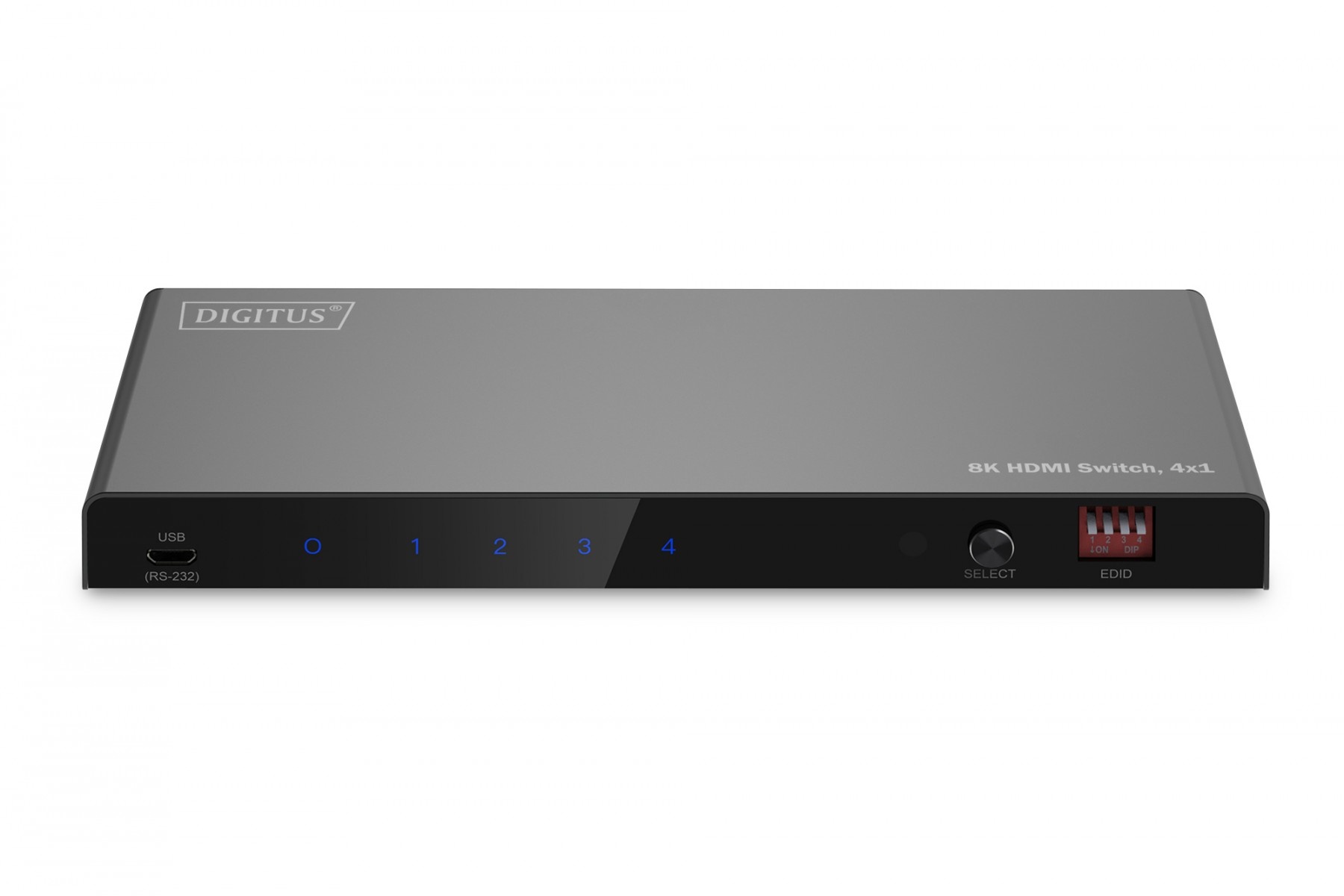 DIGITUS Switch HDMI 4x1, 8K/60Hz (4:4:4) con HDR, 48 Gbps, HDCP 2.3, Toslink / Stereo, EDID - ELABORAZIONI E DISTRIBUZIONI DEL SEGNALE | TecnoCARE.net Sabaudia, Latina, Terracina, San Felice Circeo e Pontinia