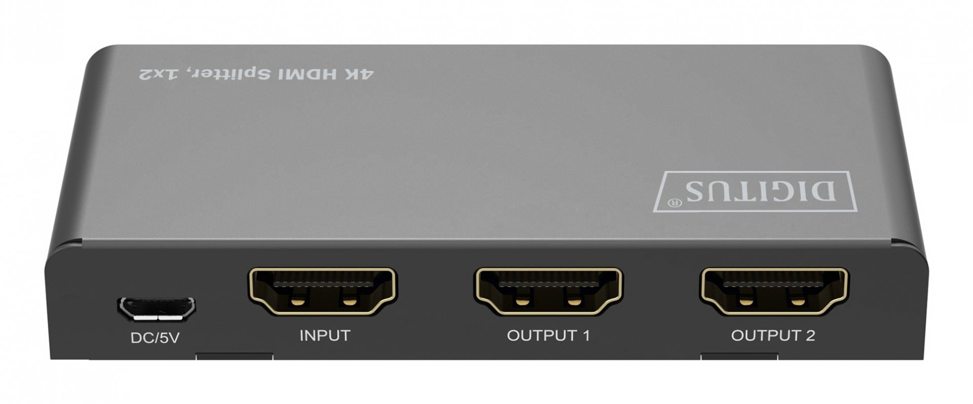 DIGITUS Splitter HDMI 1x2, 4K/60Hz UHD con HDR, 18 Gbps, HDCP 2.2, EDID - ELABORAZIONI E DISTRIBUZIONI DEL SEGNALE | TecnoCARE.net Sabaudia, Latina, Terracina, San Felice Circeo e Pontinia
