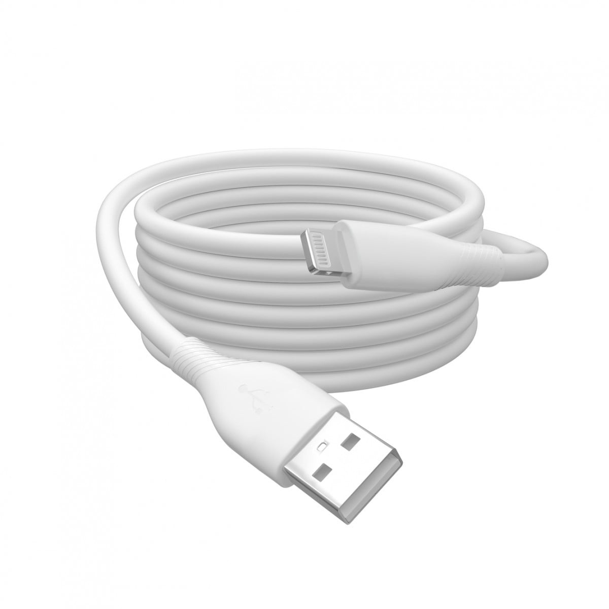 DIGITUS Cavo di alimentazione in silicone USB-A - Lightning, USB 2.0 12W, MFI, 0,5m bianco - CAVI PER COMPUTER E PERIFERICHE | TecnoCARE.net Sabaudia, Latina, Terracina, San Felice Circeo e Pontinia