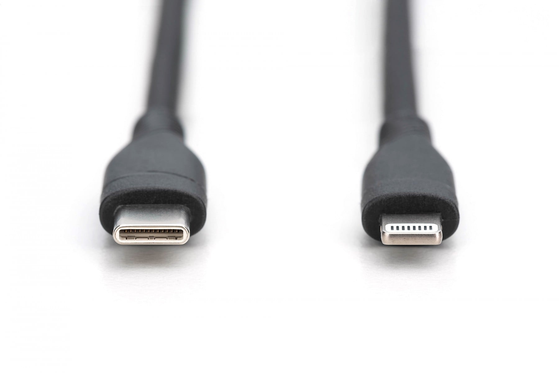 DIGITUS Cavo di alimentazione in silicone USB-C a Lightning, USB 2.0 60W, MFI, 0,5m nero - CAVI PER COMPUTER E PERIFERICHE | TecnoCARE.net Sabaudia, Latina, Terracina, San Felice Circeo e Pontinia