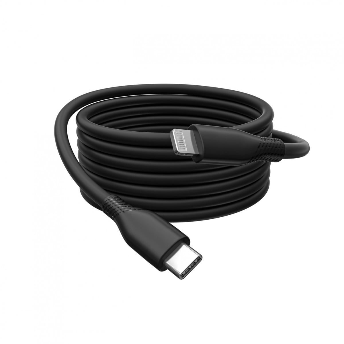 DIGITUS Cavo di alimentazione in silicone USB-C a Lightning, USB 2.0 60W, MFI, 2 m, nero - CAVI PER COMPUTER E PERIFERICHE | TecnoCARE.net Sabaudia, Latina, Terracina, San Felice Circeo e Pontinia