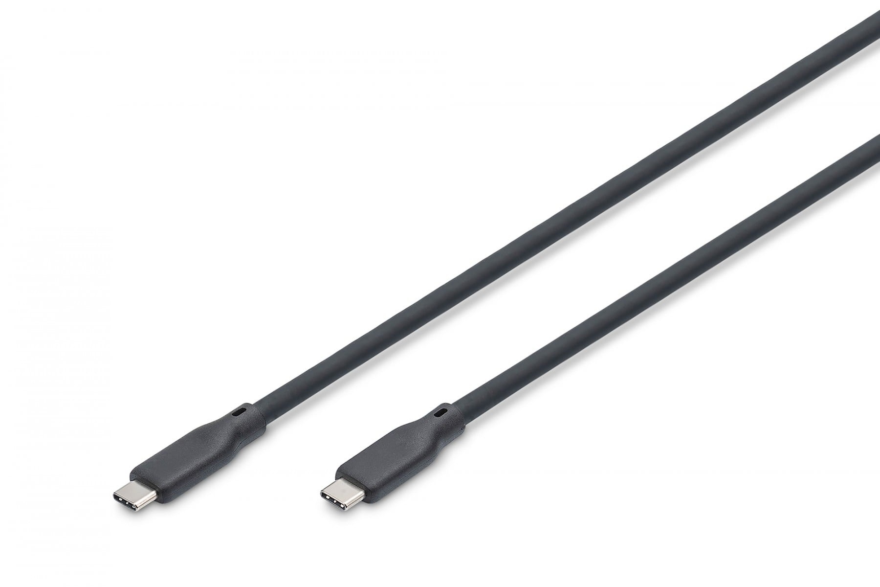 DIGITUS Cavo di collegamento in silicone USB-C a USB-C, USB 3.2 Gen1 5G 4K60Hz 100W, 2m nero - CAVI PER COMPUTER E PERIFERICHE | TecnoCARE.net Sabaudia, Latina, Terracina, San Felice Circeo e Pontinia