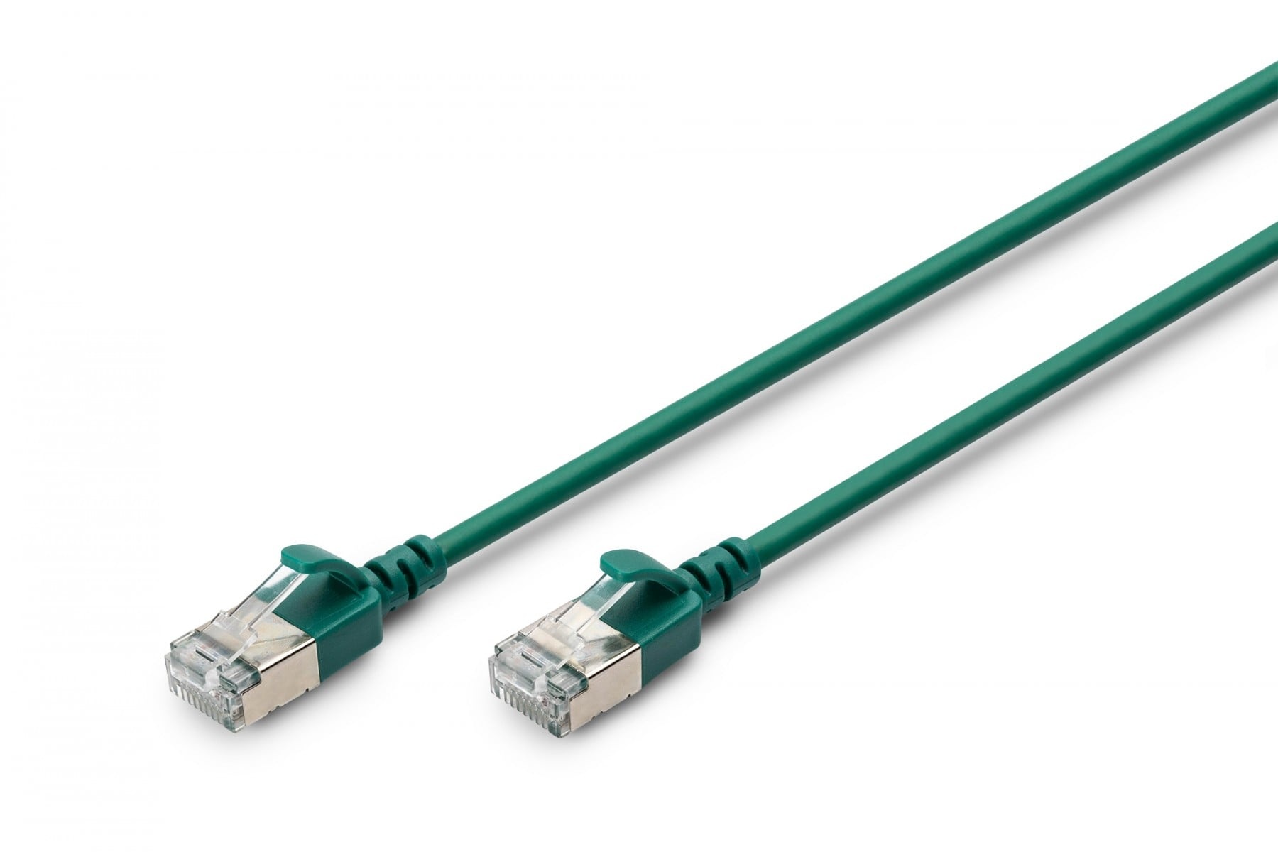 DIGITUS Cavo patch cord slim RJ45-RJ45, Cat. 6A, F/FTP, AWG 32/7, LSOH, 5 m, verde - CAVI PER COMPUTER E PERIFERICHE | TecnoCARE.net Sabaudia, Latina, Terracina, San Felice Circeo e Pontinia