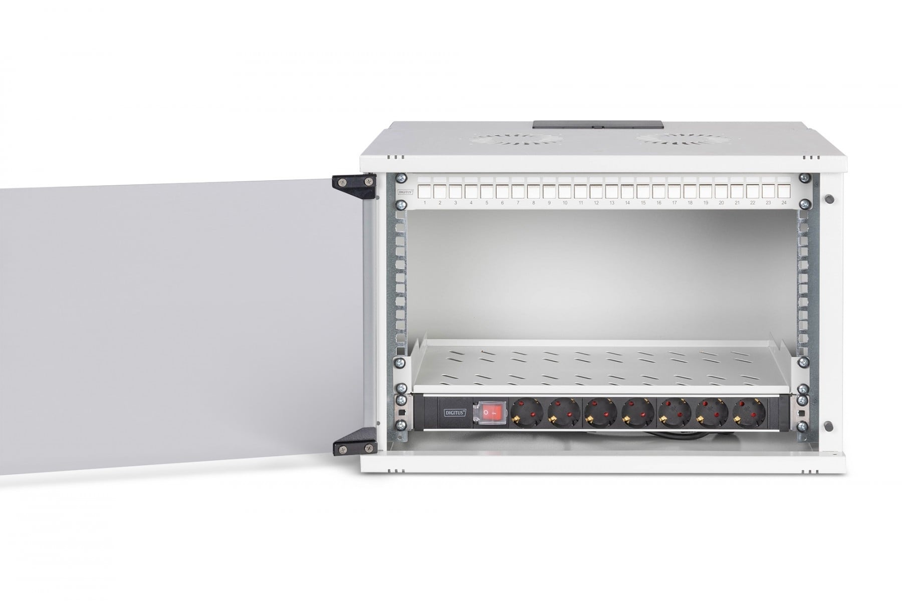 DIGITUS Digitus DN-49202-SET Set di rete SOHO Pro, 483 mm (19") - 7U, 540 x 400 mm (L x P) - COMPONENTI | TecnoCARE.net Sabaudia, Latina, Terracina, San Felice Circeo e Pontinia