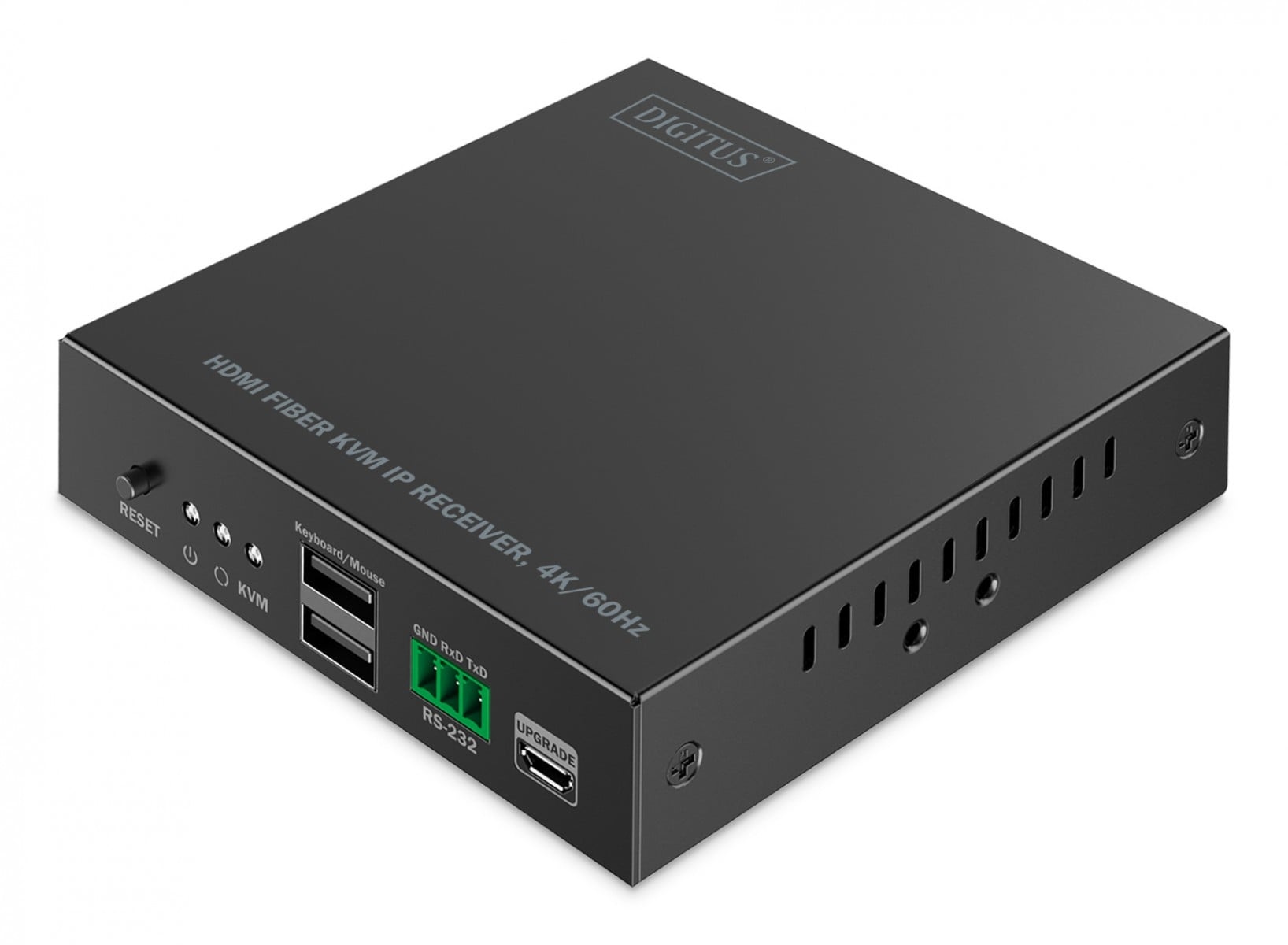 DIGITUS Estensore HDMI in fibra ottica 4K/60Hz con KVM USB 1.1 su IP 1G fino a 40km/300m/IP 1G - ricevitore aggiuntivo per DS-55348 - TASTIERE E CONTROLLER | TecnoCARE.net Sabaudia, Latina, Terracina, San Felice Circeo e Pontinia