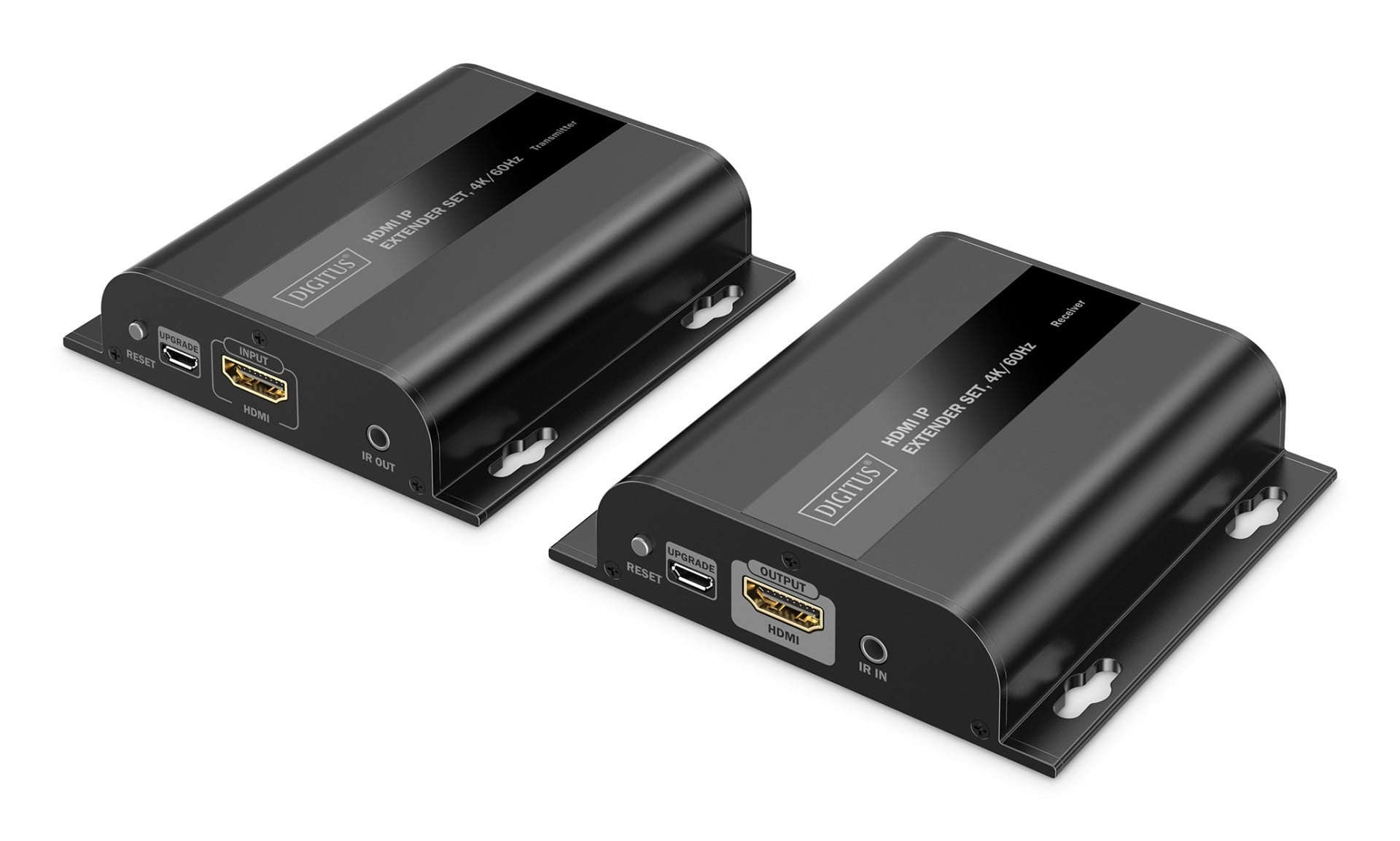 DIGITUS Estensore HDMI Cat.6 su IP 1G fino a 120m/200m, max. 253 ricevitori, controllo IR - set - ELABORAZIONI E DISTRIBUZIONI DEL SEGNALE | TecnoCARE.net Sabaudia, Latina, Terracina, San Felice Circeo e Pontinia