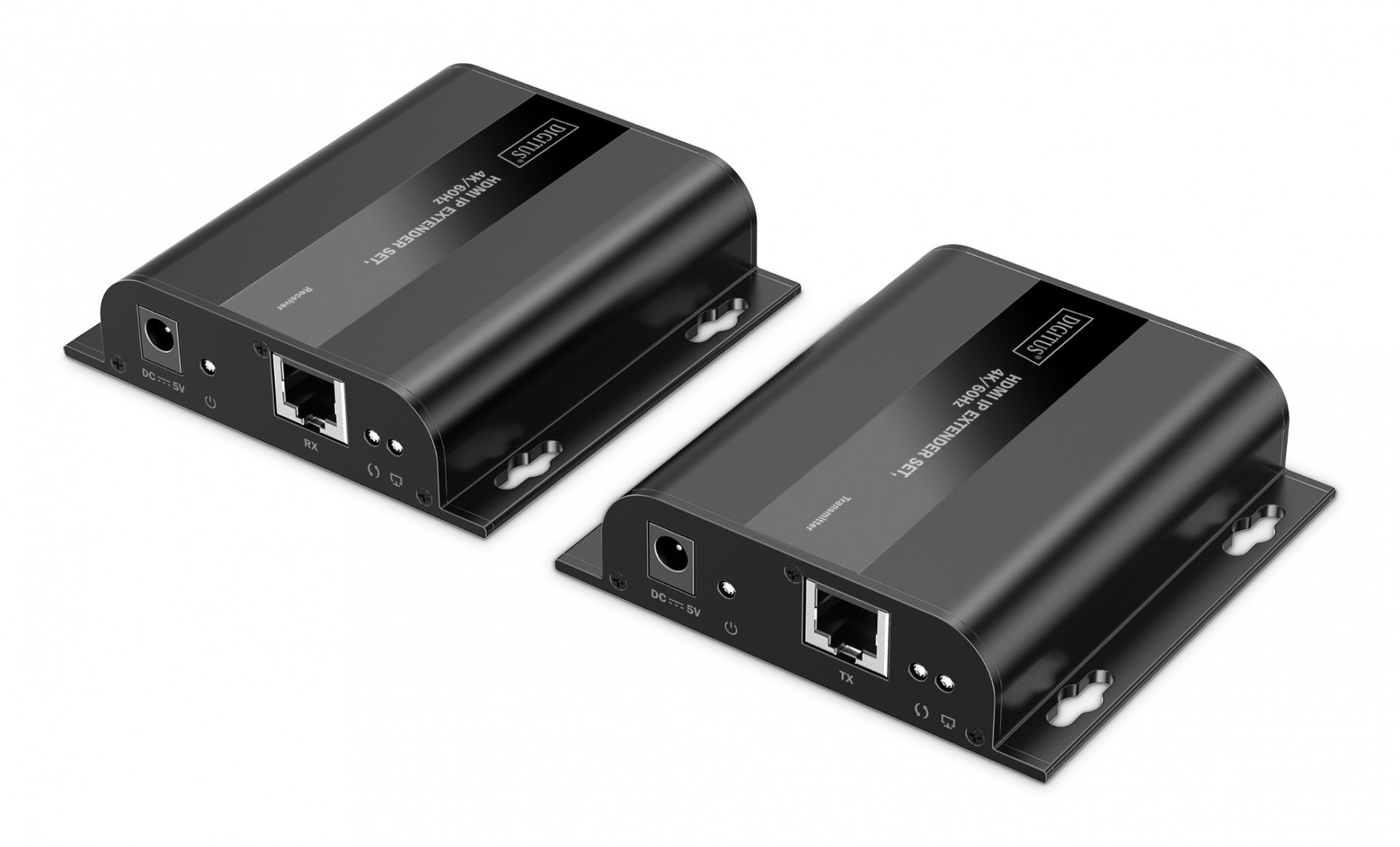 DIGITUS Estensore HDMI Cat.6 su IP 1G fino a 120m/200m, max. 253 ricevitori, controllo IR - set - ELABORAZIONI E DISTRIBUZIONI DEL SEGNALE | TecnoCARE.net Sabaudia, Latina, Terracina, San Felice Circeo e Pontinia