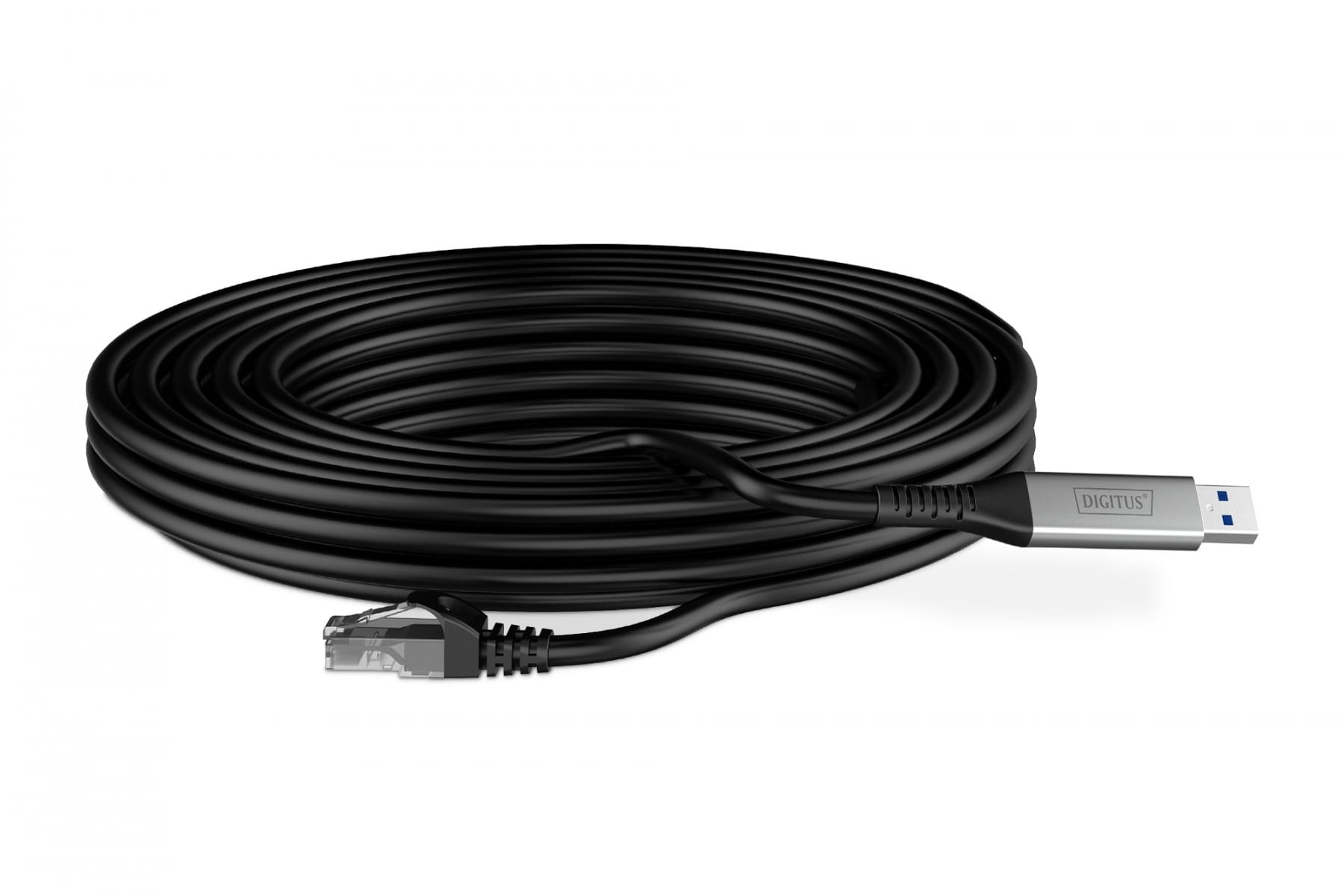 DIGITUS Cavo adattatore USB-A a RJ45 Cat. 6A S/FTP, 1 Gbit/s, USB 3.2 Gen1, LSZH, 5 m - CAVI PER COMPUTER E PERIFERICHE | TecnoCARE.net Sabaudia, Latina, Terracina, San Felice Circeo e Pontinia