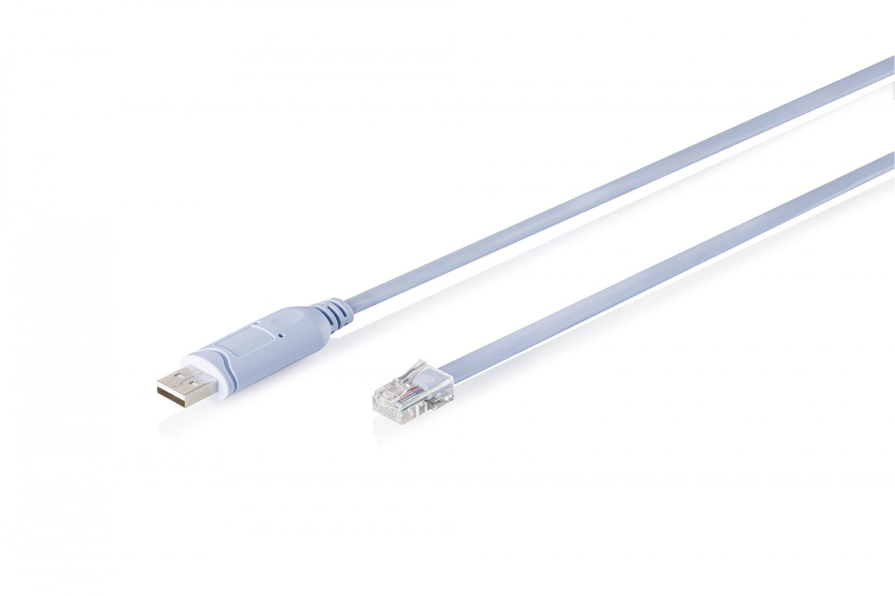 DIGITUS Digitus DA-70173 Cavo adattatore console USB-A 2.0 maschio a RJ45 | Chipset FTDI (FT232RNL) | Azzurro chiaro | 1.8m - COMPONENTI | TecnoCARE.net Sabaudia, Latina, Terracina, San Felice Circeo e Pontinia