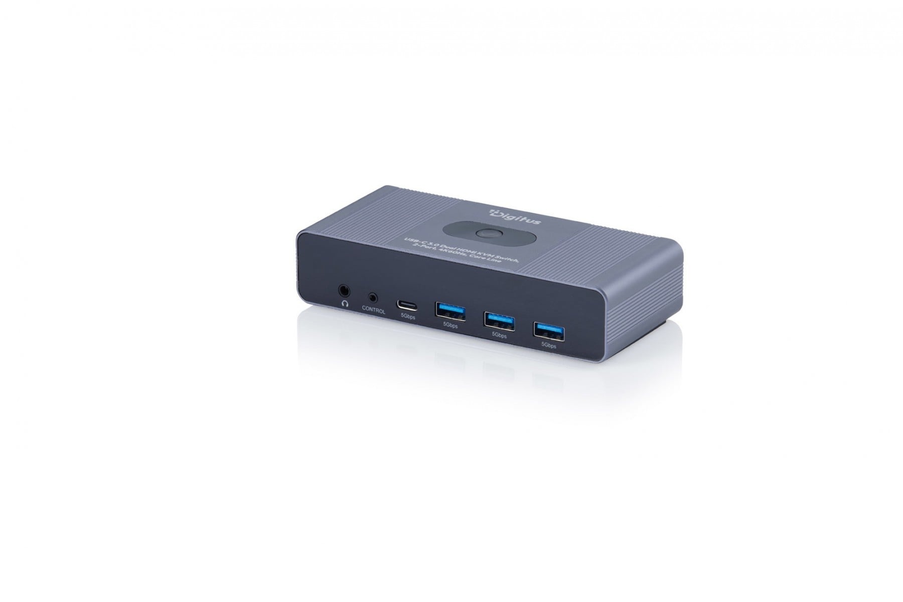 DIGITUS Digitus DS-12856 Switch KVM HDMI 2x2 | UHD 4K@60Hz | 3x USB-A 3.1 Gen1 | 1x USB-C USB 3.1 Gen1 | Audio | Core Line - TASTIERE E CONTROLLER | TecnoCARE.net Sabaudia, Latina, Terracina, San Felice Circeo e Pontinia