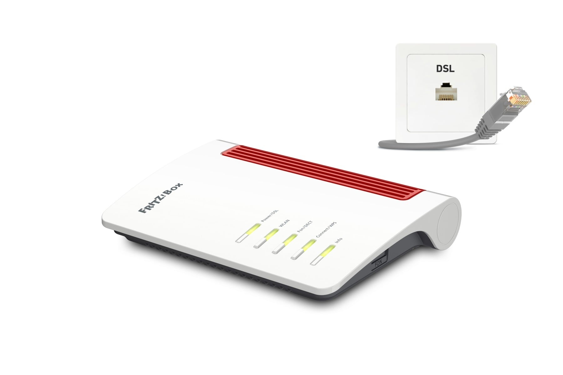 FRITZ! FRITZ!Box 7530 AX router wireless Gigabit Ethernet Dual-band (2.4 GHz/5 GHz) 4G Bianco - RETI | TecnoCARE.net Sabaudia, Latina, Terracina, San Felice Circeo e Pontinia