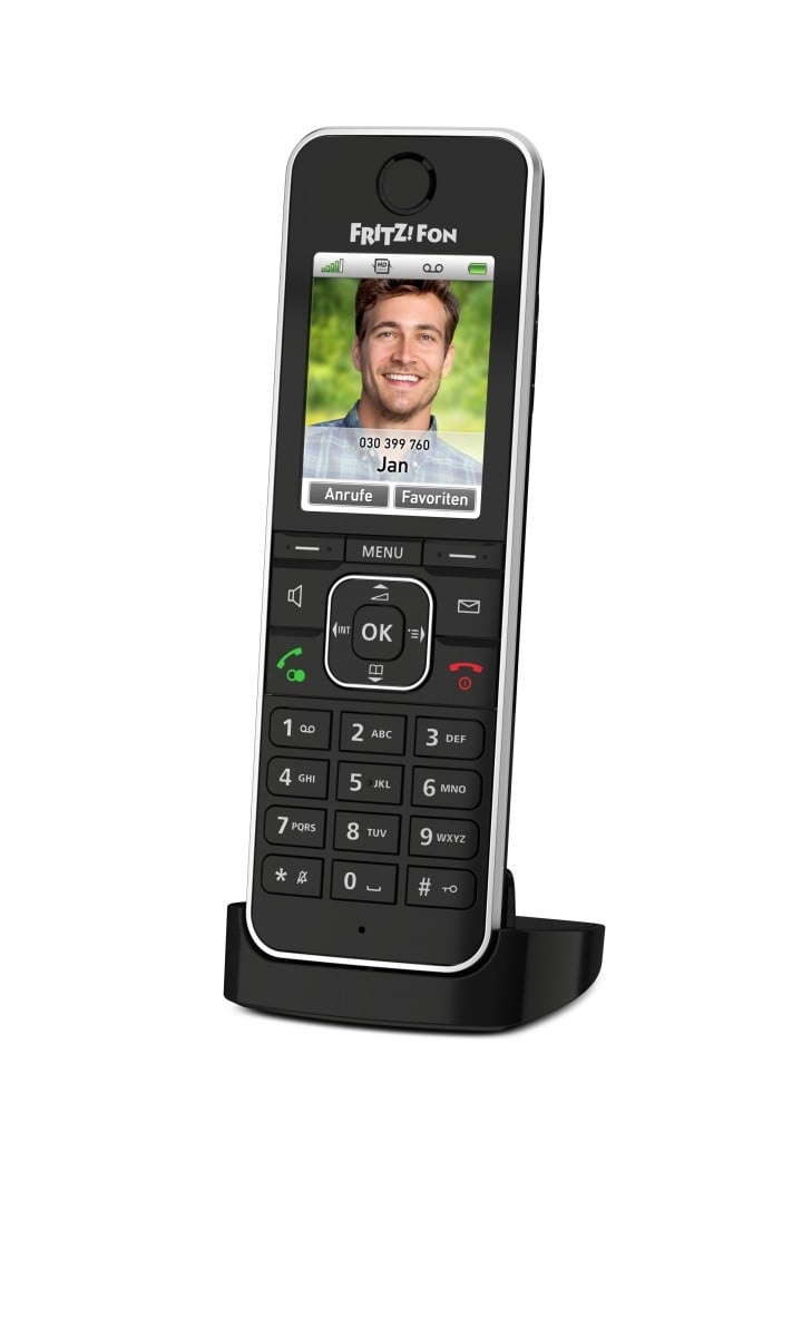 FRITZ! FRITZ!Fon 20002964 C6 Black Telefono DECT Identificatore di chiamata Nero - APPARECCHIATURA TELEFONICA | TecnoCARE.net Sabaudia, Latina, Terracina, San Felice Circeo e Pontinia